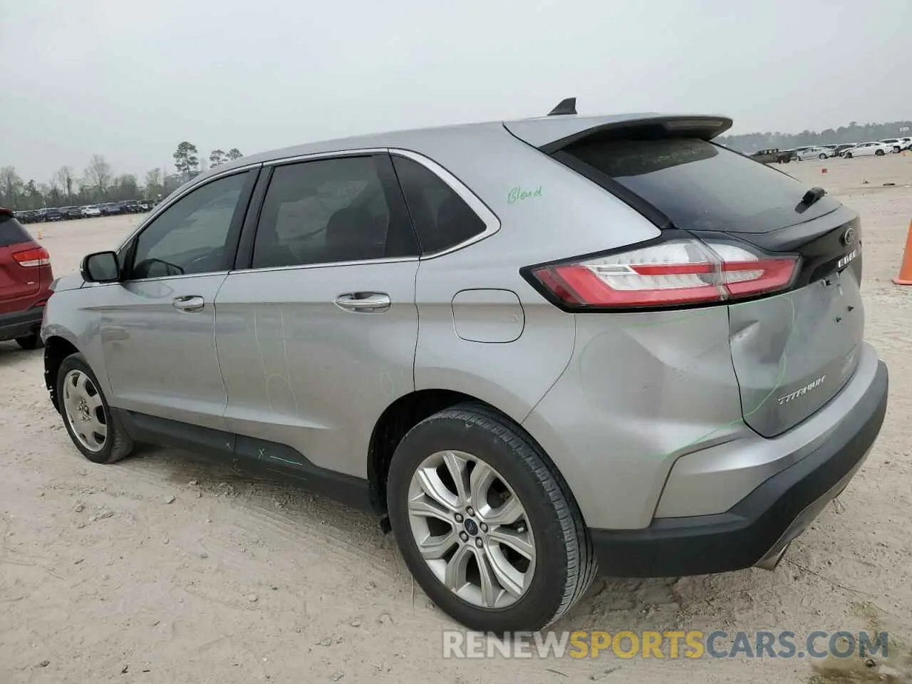 2 Photograph of a damaged car 2FMPK3K9XMBA21606 FORD EDGE 2021