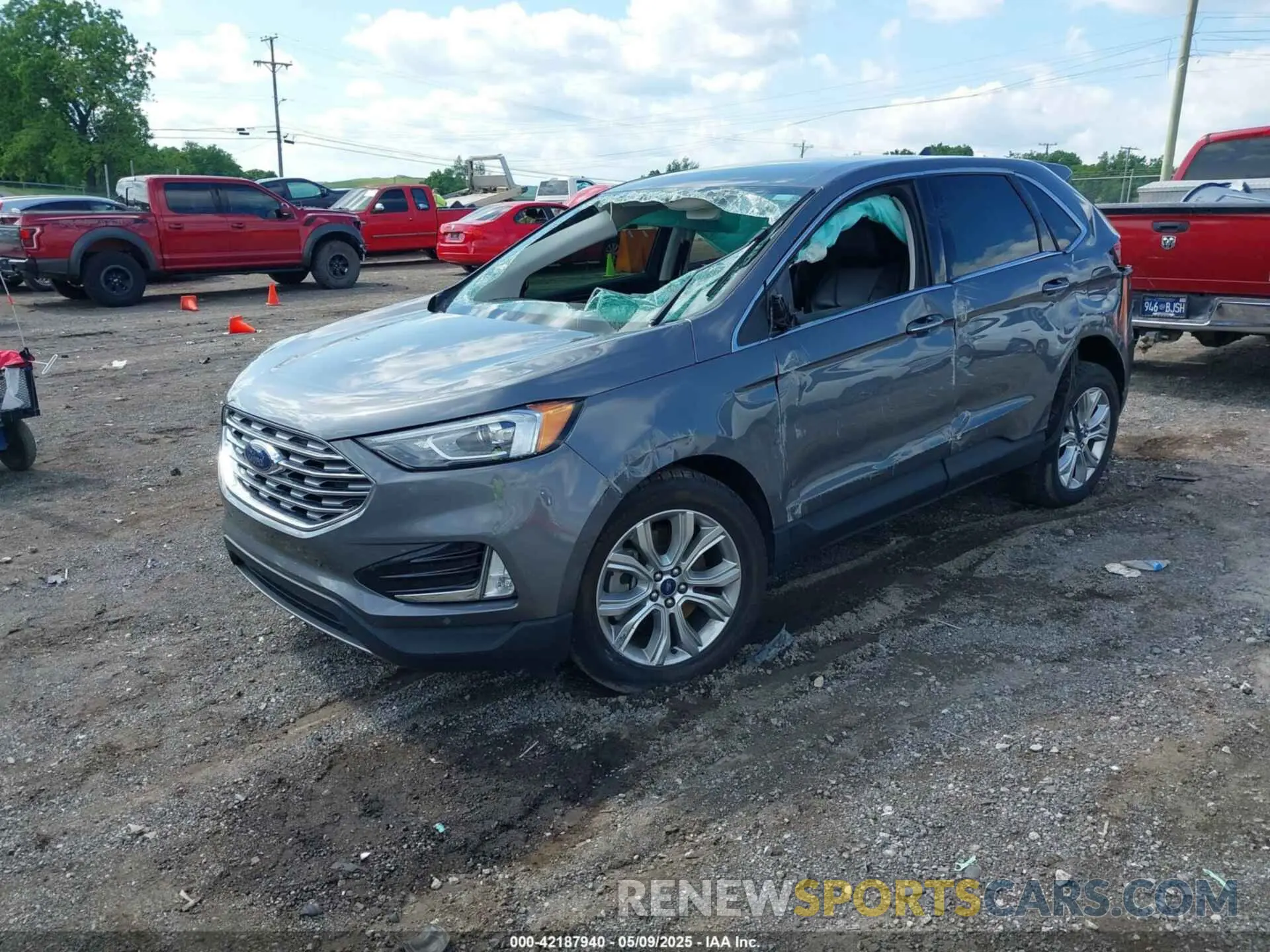 2 Photograph of a damaged car 2FMPK3K9XMBA21766 FORD EDGE 2021