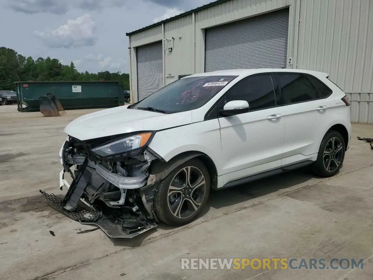 1 Photograph of a damaged car 2FMPK4AP0MBA58542 FORD EDGE 2021
