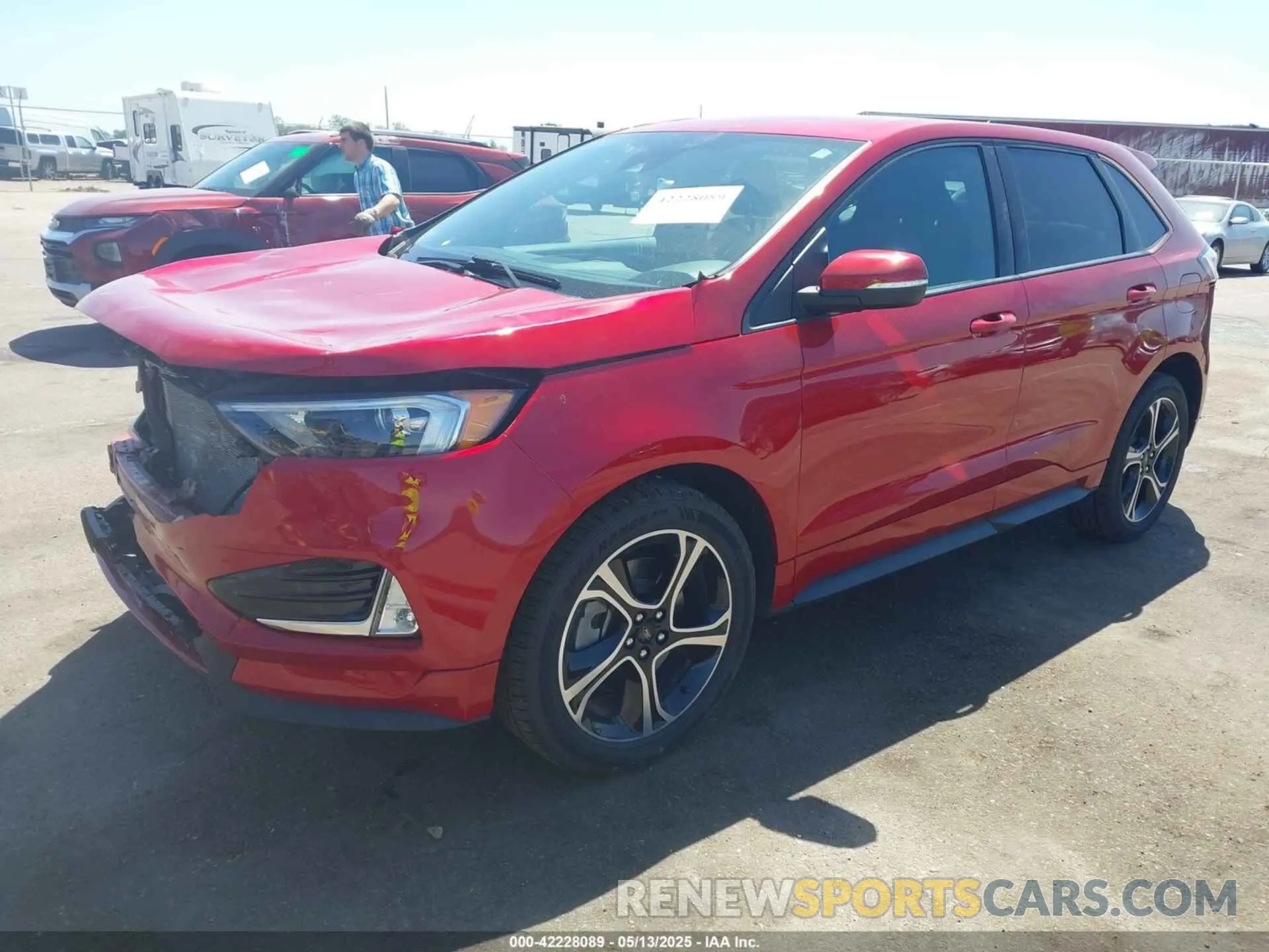 2 Photograph of a damaged car 2FMPK4AP2MBA05275 FORD EDGE 2021