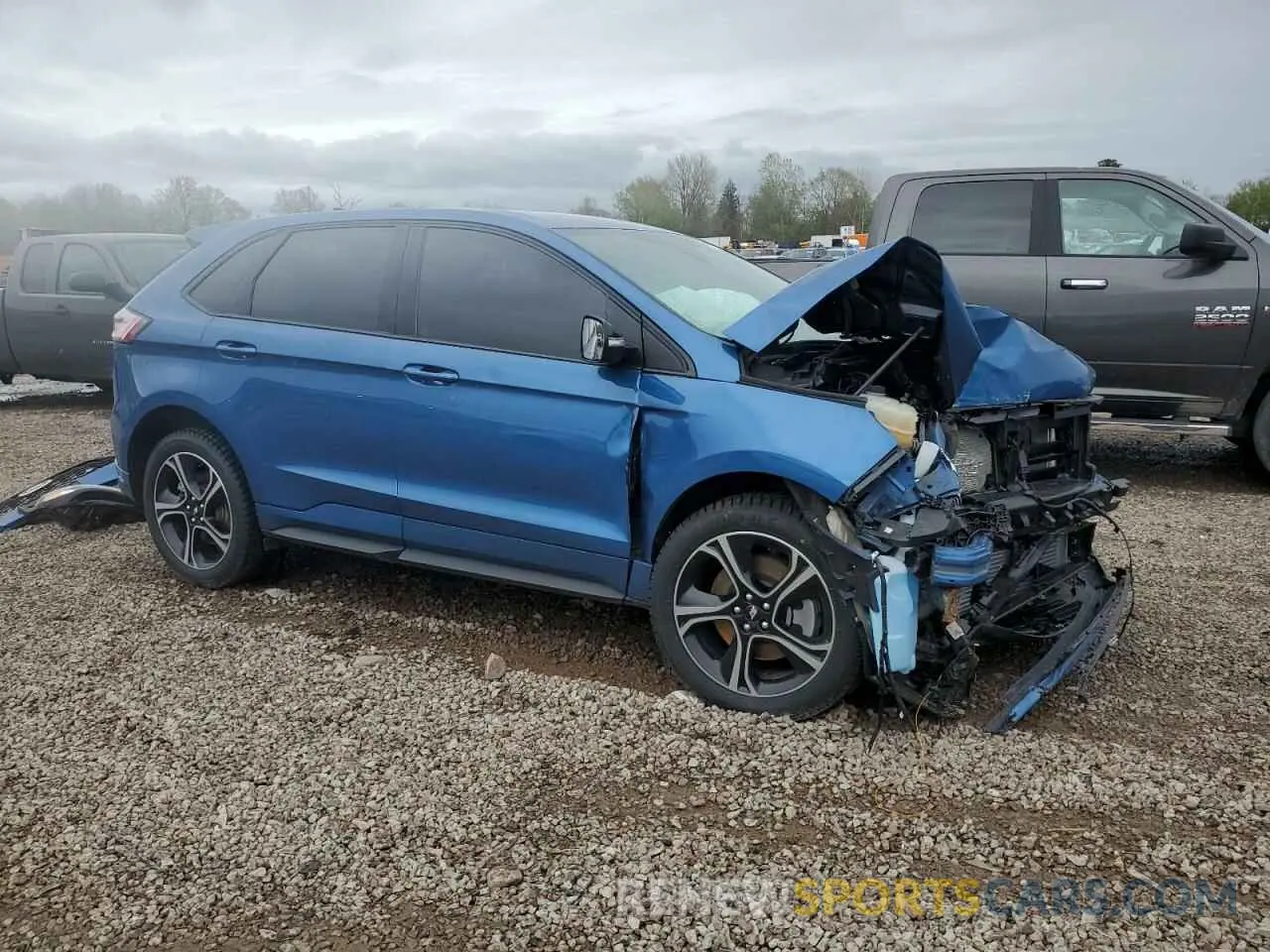 4 Photograph of a damaged car 2FMPK4AP3MBA35174 FORD EDGE 2021