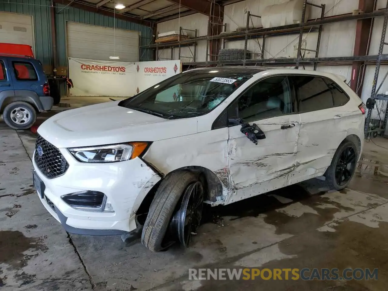 1 Photograph of a damaged car 2FMPK4AP6MBA39249 FORD EDGE 2021