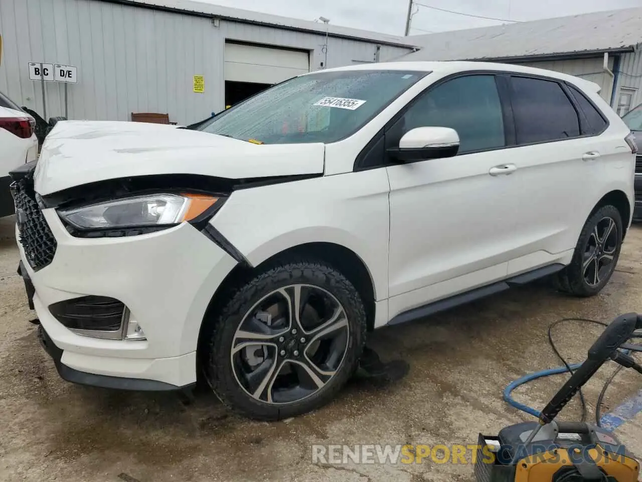 1 Photograph of a damaged car 2FMPK4AP7MBA61471 FORD EDGE 2021