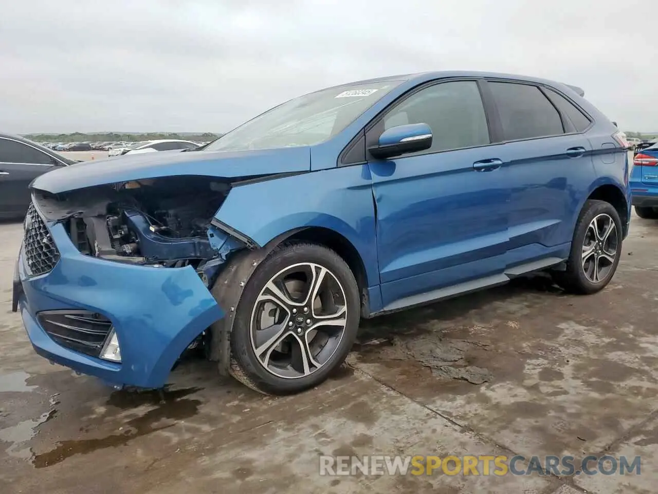 1 Photograph of a damaged car 2FMPK4AP8MBA35722 FORD EDGE 2021