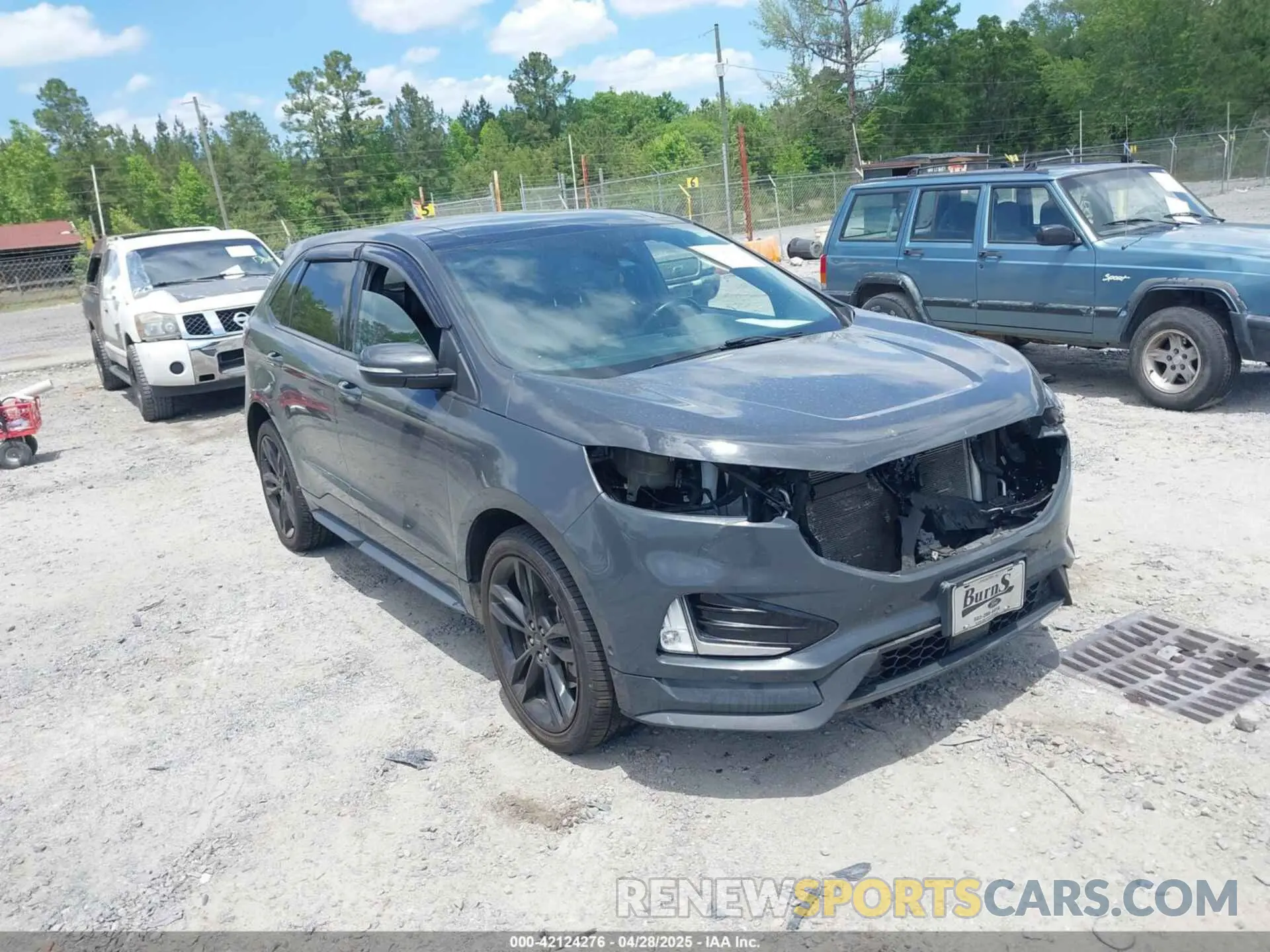 1 Photograph of a damaged car 2FMPK4AP9MBA10733 FORD EDGE 2021