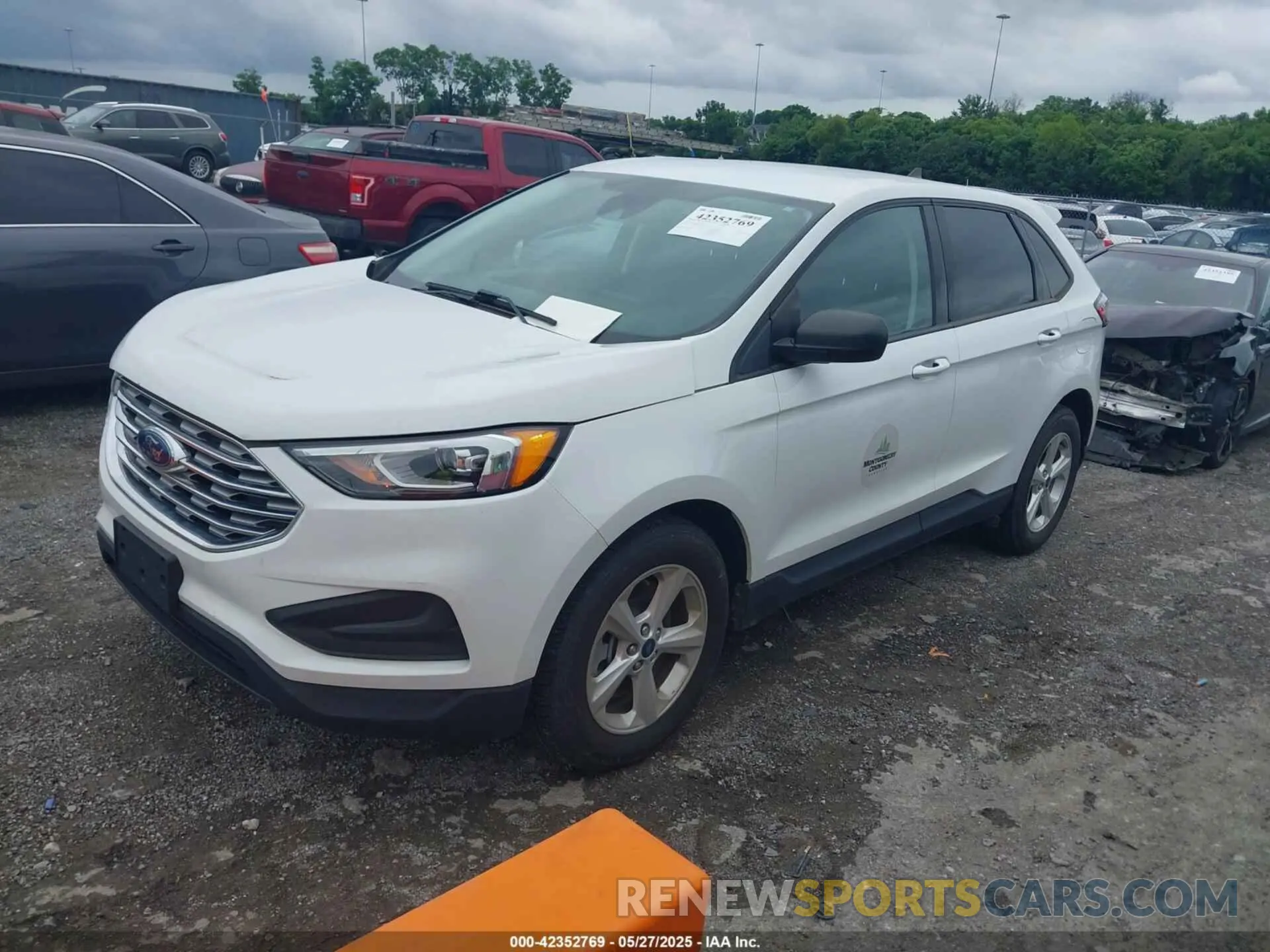 2 Photograph of a damaged car 2FMPK4G93MBA53635 FORD EDGE 2021