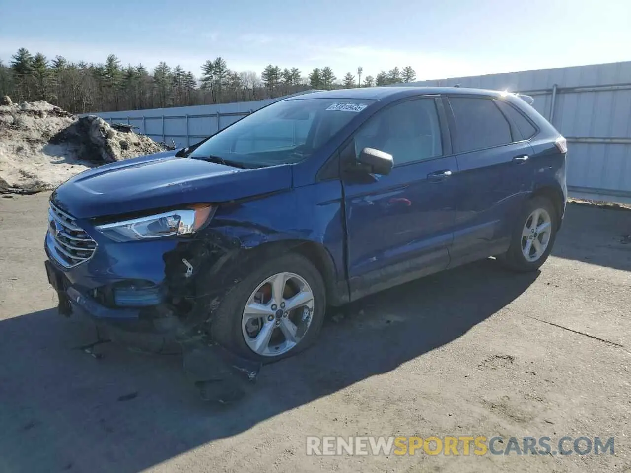 1 Photograph of a damaged car 2FMPK4G98MBA23448 FORD EDGE 2021