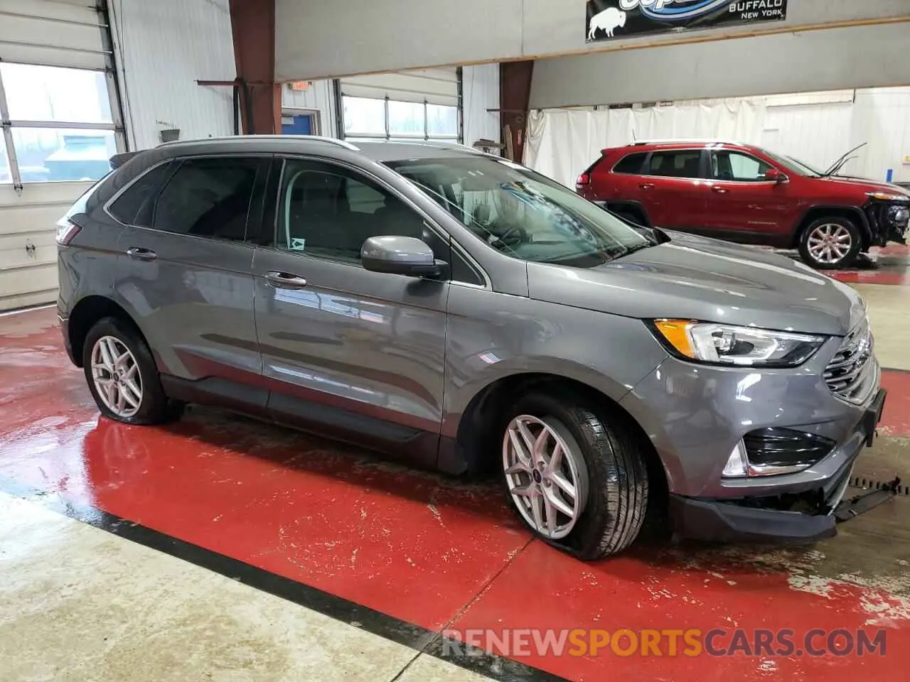 4 Photograph of a damaged car 2FMPK4J90MBA02554 FORD EDGE 2021