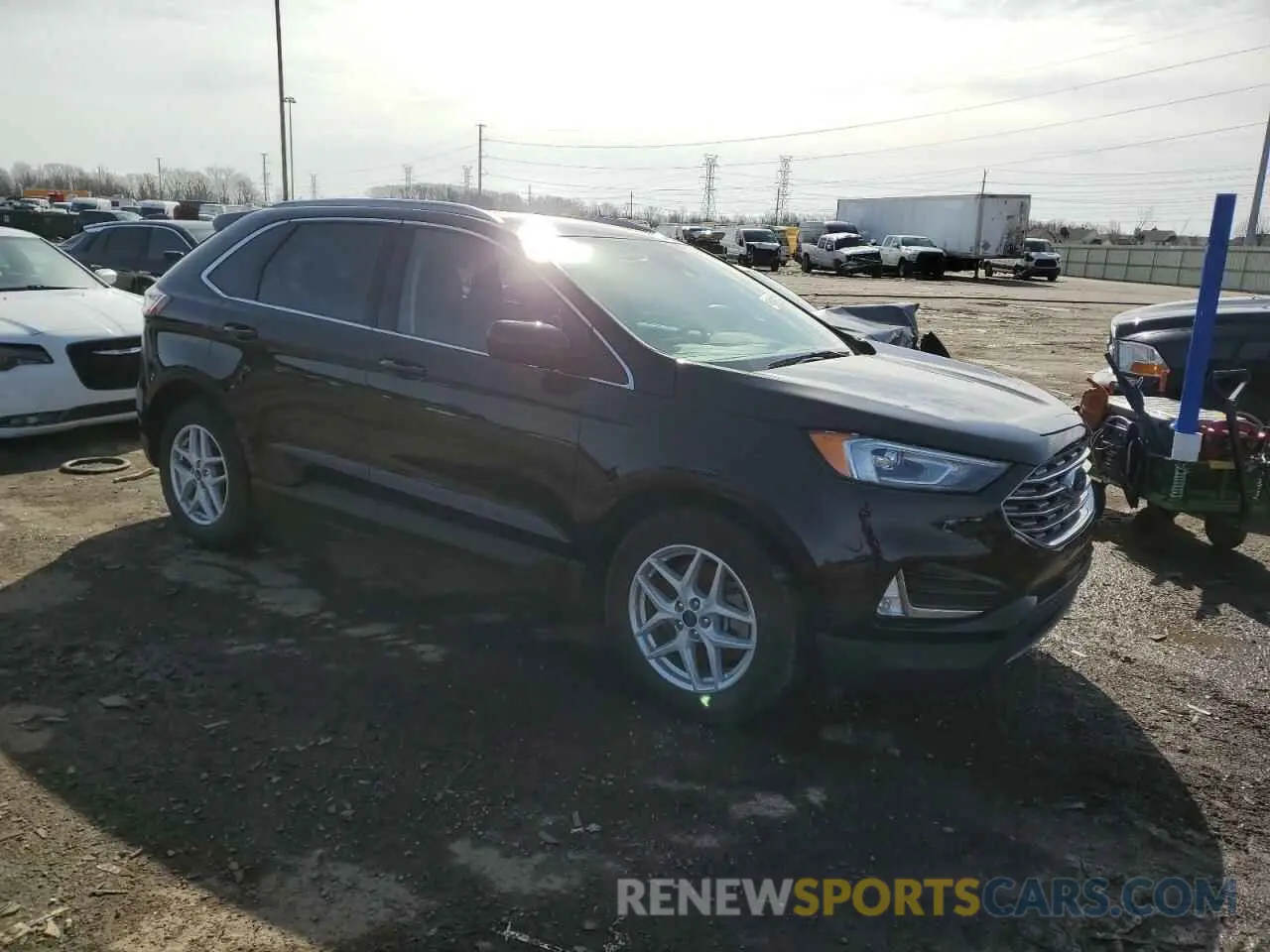 4 Photograph of a damaged car 2FMPK4J90MBA38650 FORD EDGE 2021