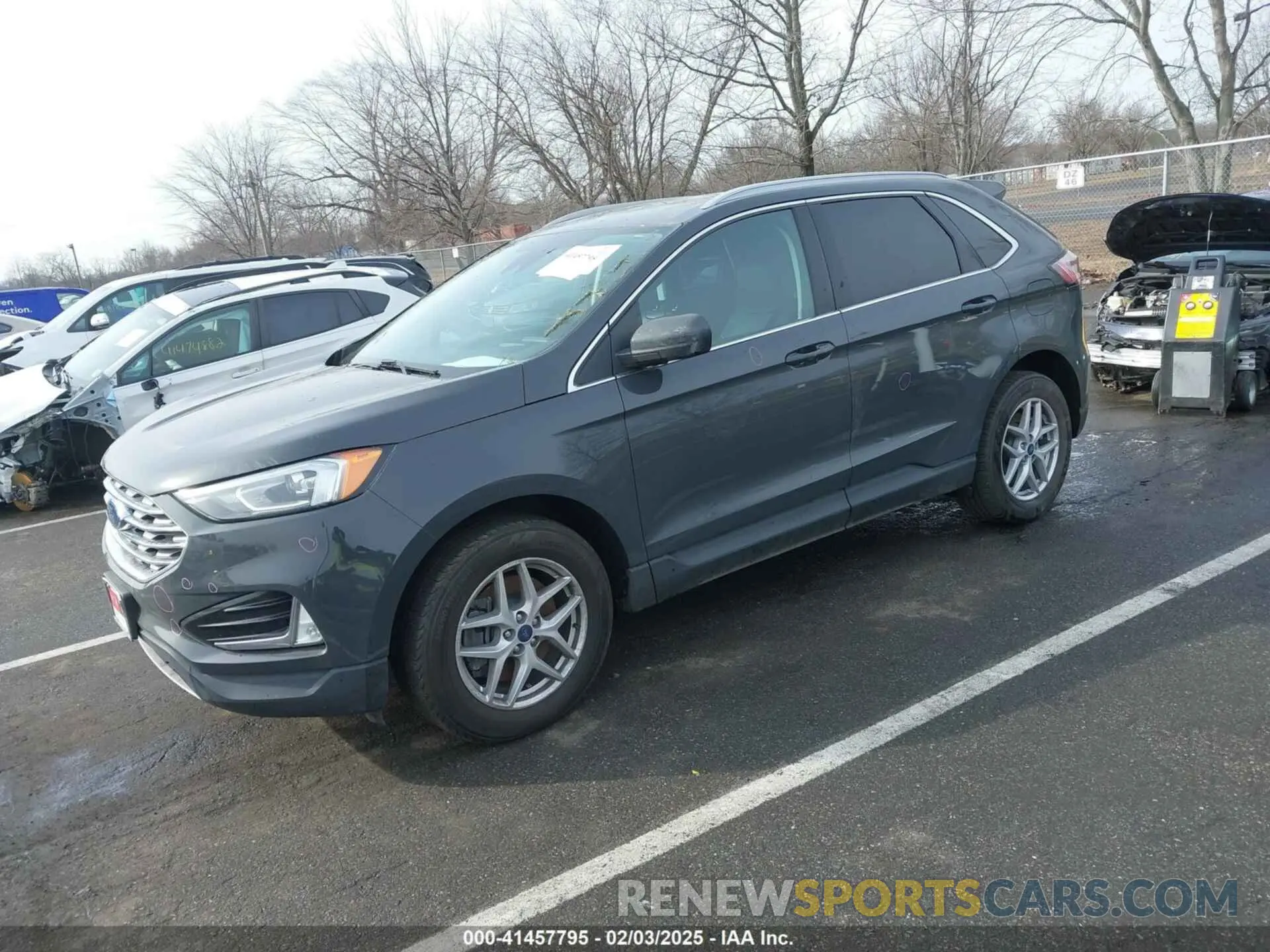 2 Photograph of a damaged car 2FMPK4J91MBA43484 FORD EDGE 2021