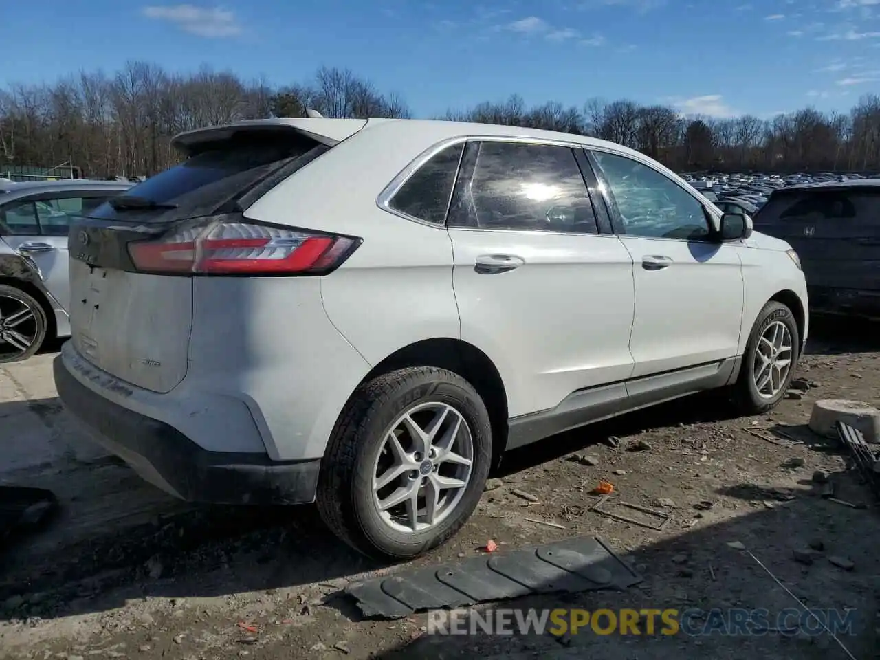 3 Photograph of a damaged car 2FMPK4J91MBA65890 FORD EDGE 2021