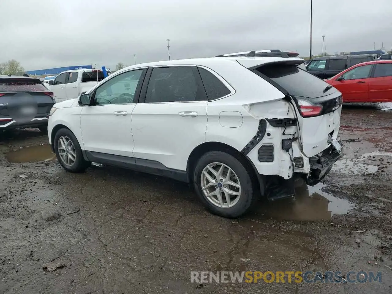 2 Photograph of a damaged car 2FMPK4J92MBA24961 FORD EDGE 2021
