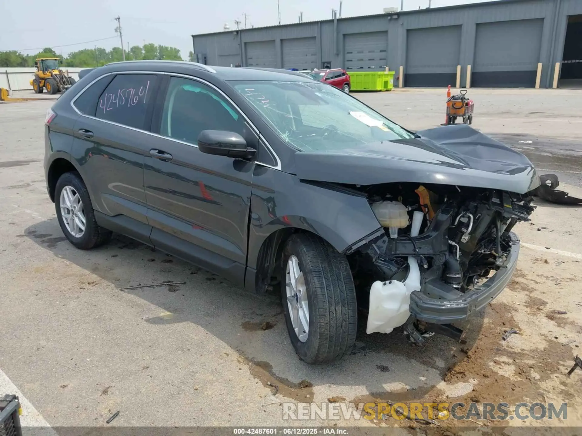 1 Photograph of a damaged car 2FMPK4J92MBA42425 FORD EDGE 2021