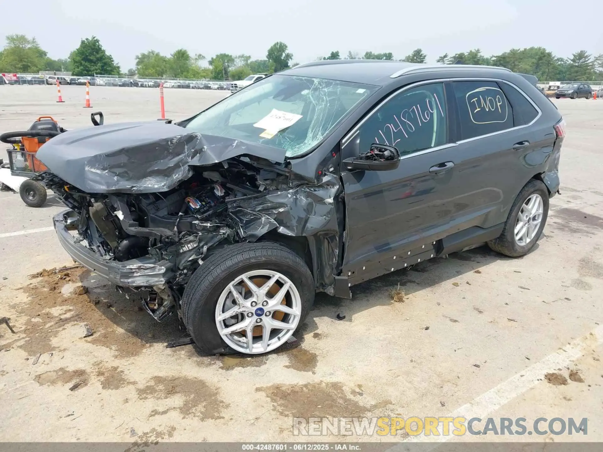 2 Photograph of a damaged car 2FMPK4J92MBA42425 FORD EDGE 2021