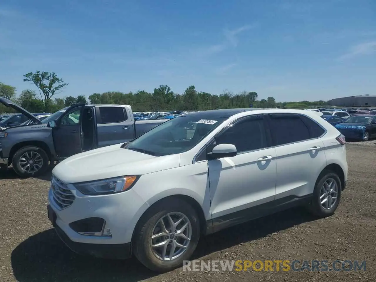 1 Photograph of a damaged car 2FMPK4J92MBA47754 FORD EDGE 2021