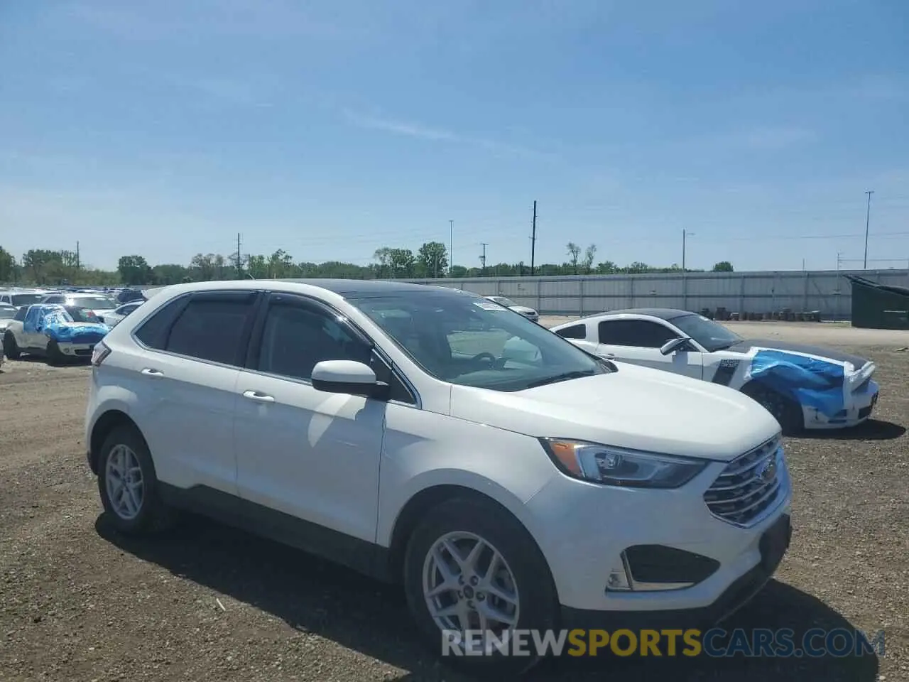 4 Photograph of a damaged car 2FMPK4J92MBA47754 FORD EDGE 2021
