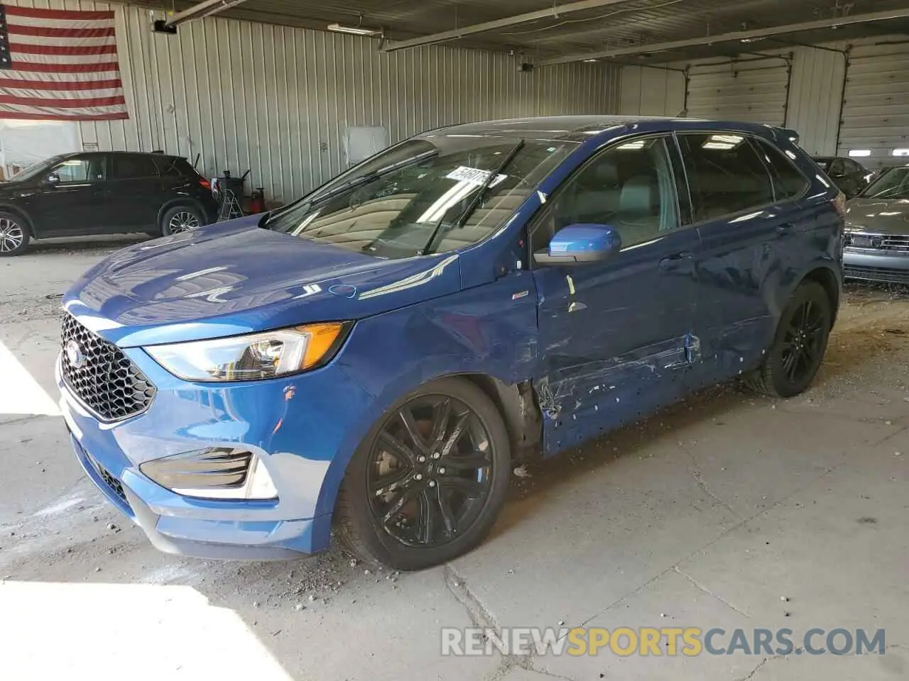1 Photograph of a damaged car 2FMPK4J92MBA51805 FORD EDGE 2021