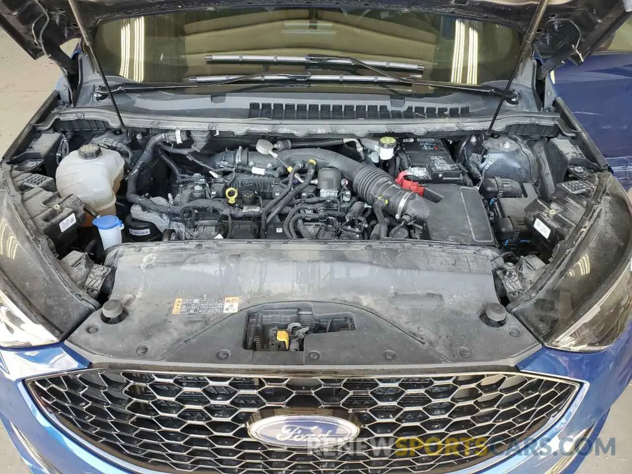 12 Photograph of a damaged car 2FMPK4J92MBA51805 FORD EDGE 2021