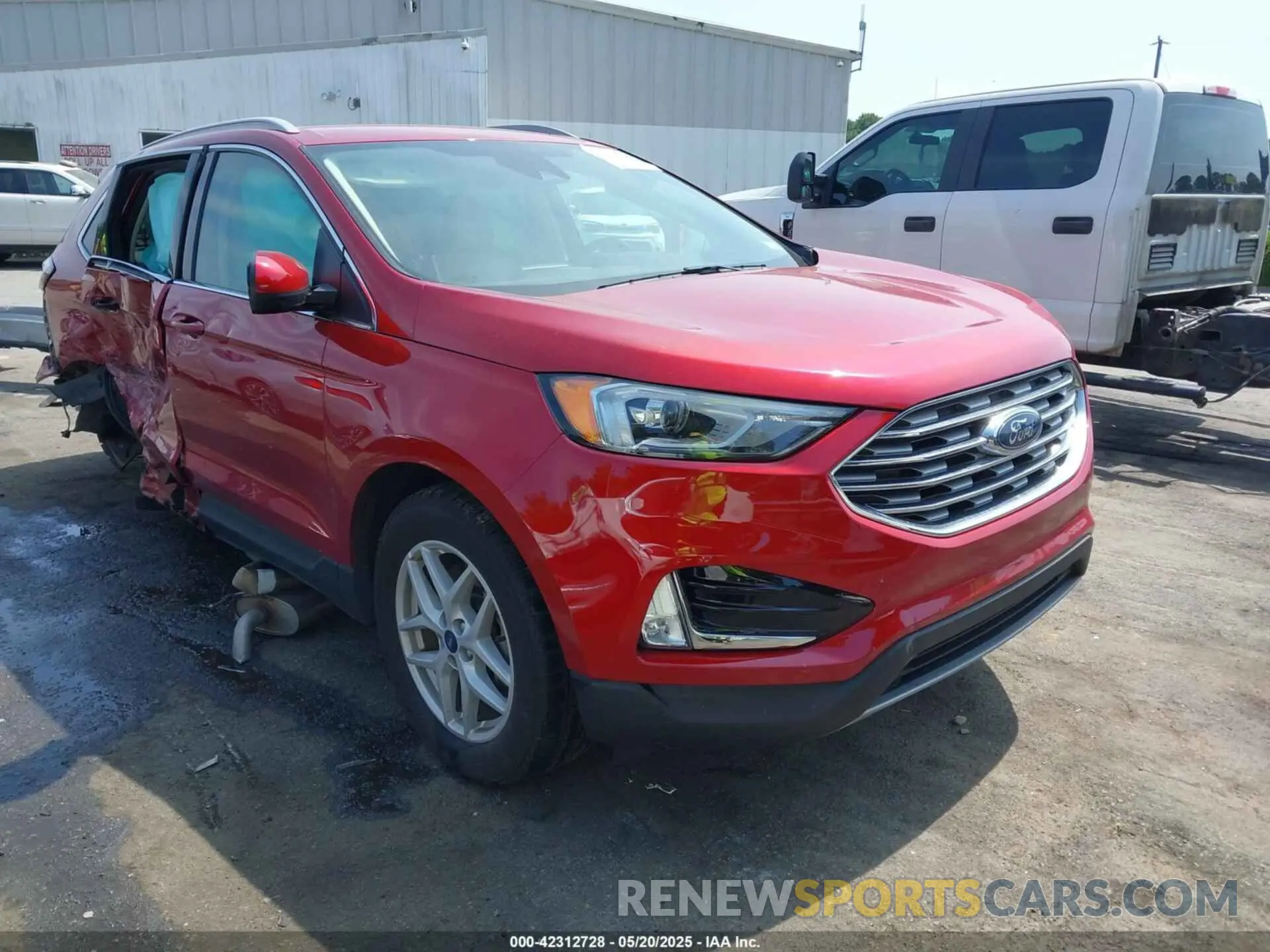 1 Photograph of a damaged car 2FMPK4J93MBA36567 FORD EDGE 2021