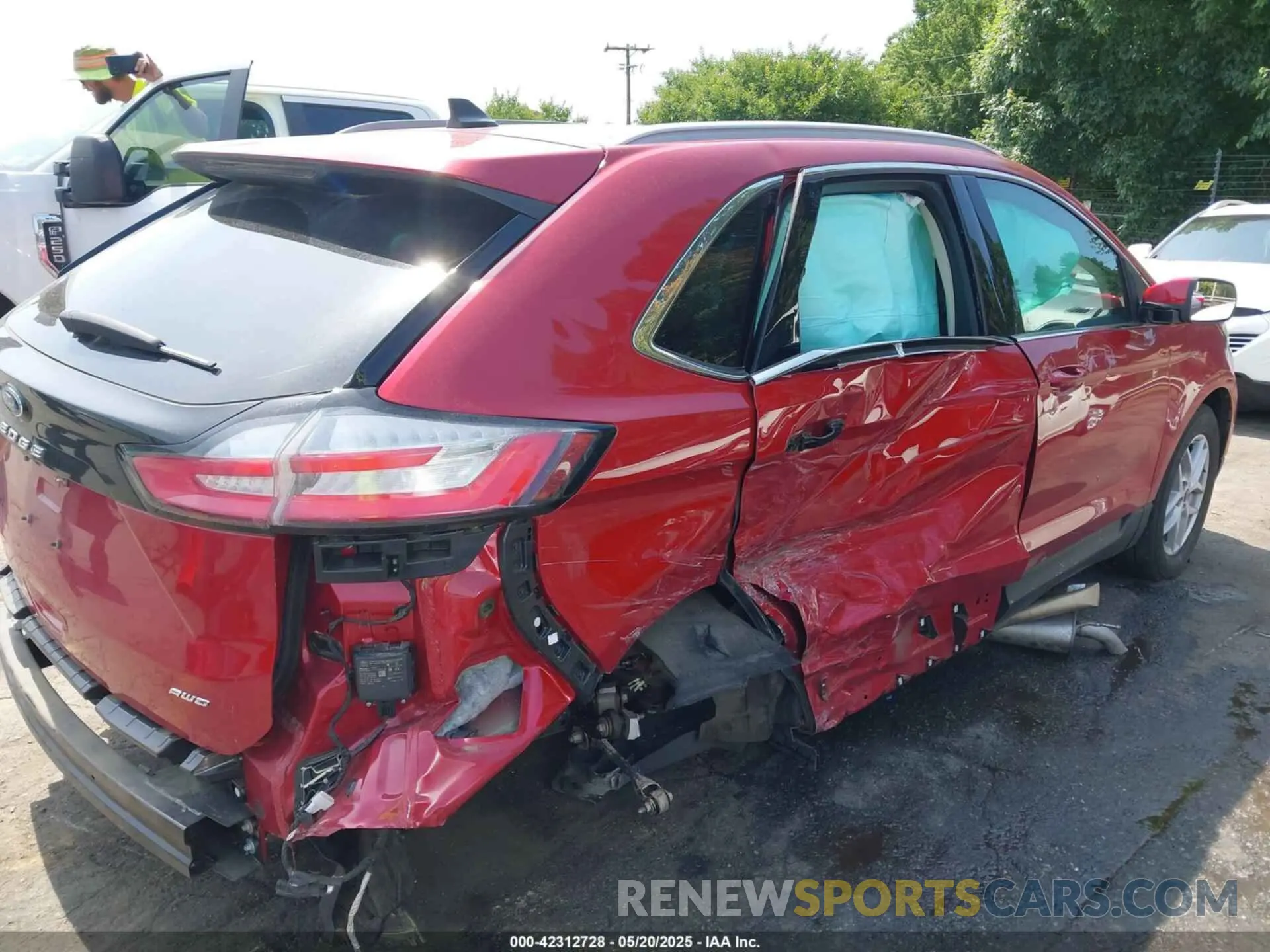 6 Photograph of a damaged car 2FMPK4J93MBA36567 FORD EDGE 2021