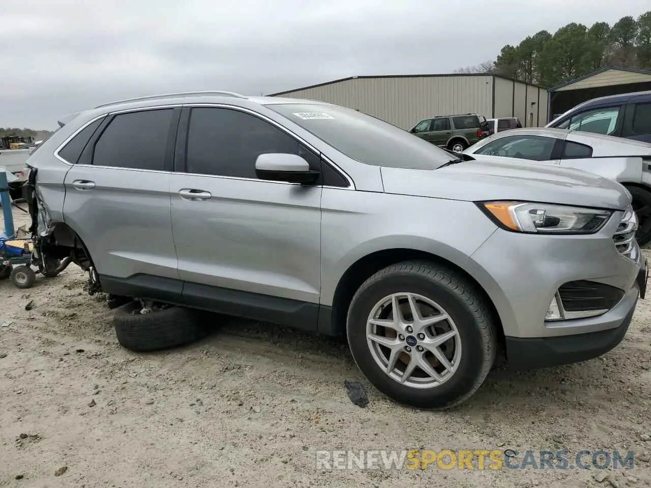 4 Photograph of a damaged car 2FMPK4J94MBA15436 FORD EDGE 2021