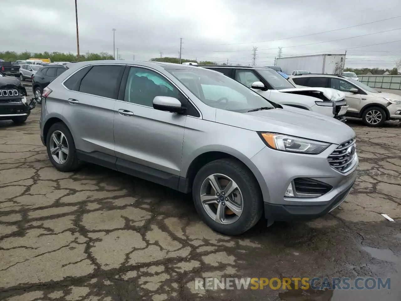 4 Photograph of a damaged car 2FMPK4J94MBA33743 FORD EDGE 2021