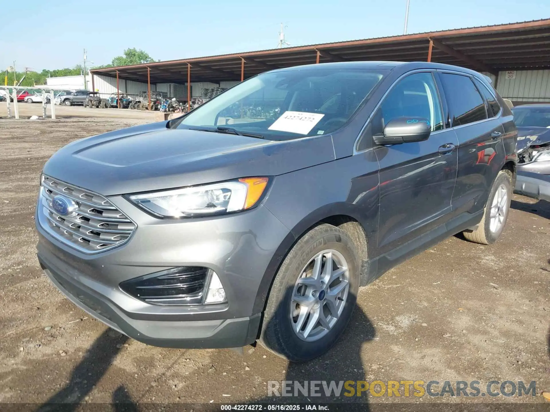 2 Photograph of a damaged car 2FMPK4J95MBA00329 FORD EDGE 2021