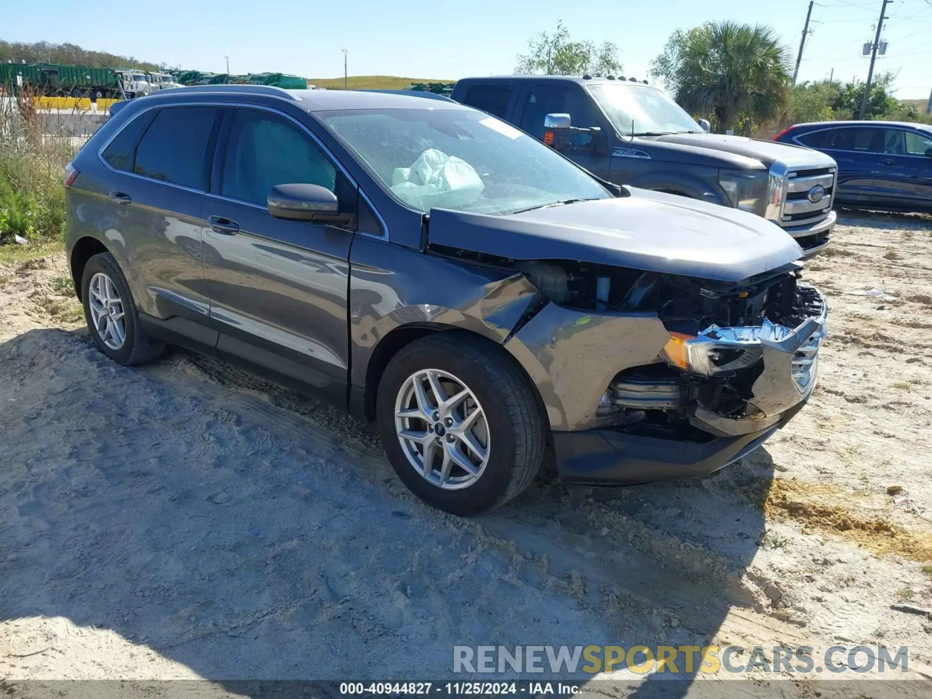 1 Photograph of a damaged car 2FMPK4J96MBA05670 FORD EDGE 2021