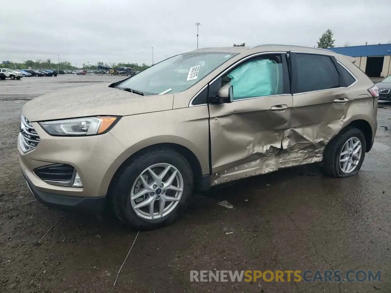 1 Photograph of a damaged car 2FMPK4J96MBA36322 FORD EDGE 2021