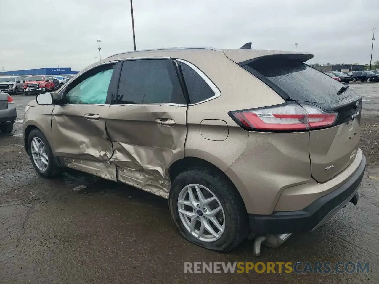 2 Photograph of a damaged car 2FMPK4J96MBA36322 FORD EDGE 2021