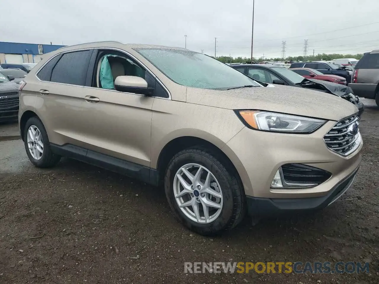 4 Photograph of a damaged car 2FMPK4J96MBA36322 FORD EDGE 2021
