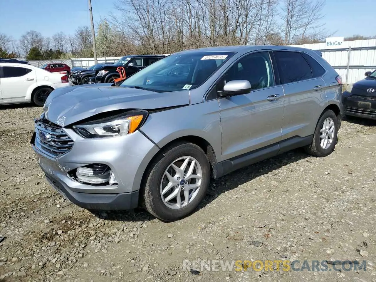 1 Photograph of a damaged car 2FMPK4J97MBA15740 FORD EDGE 2021