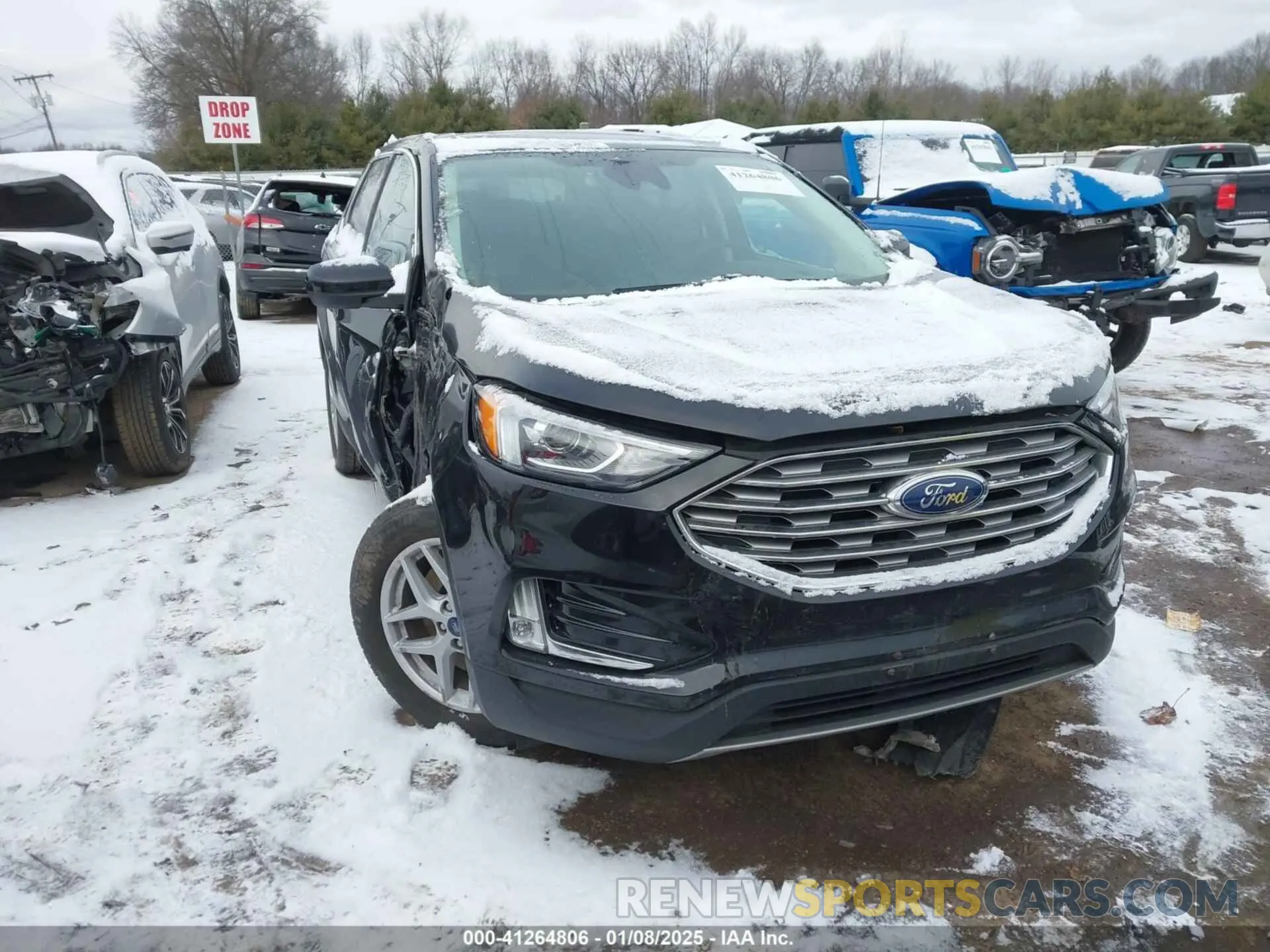 1 Photograph of a damaged car 2FMPK4J97MBA49533 FORD EDGE 2021