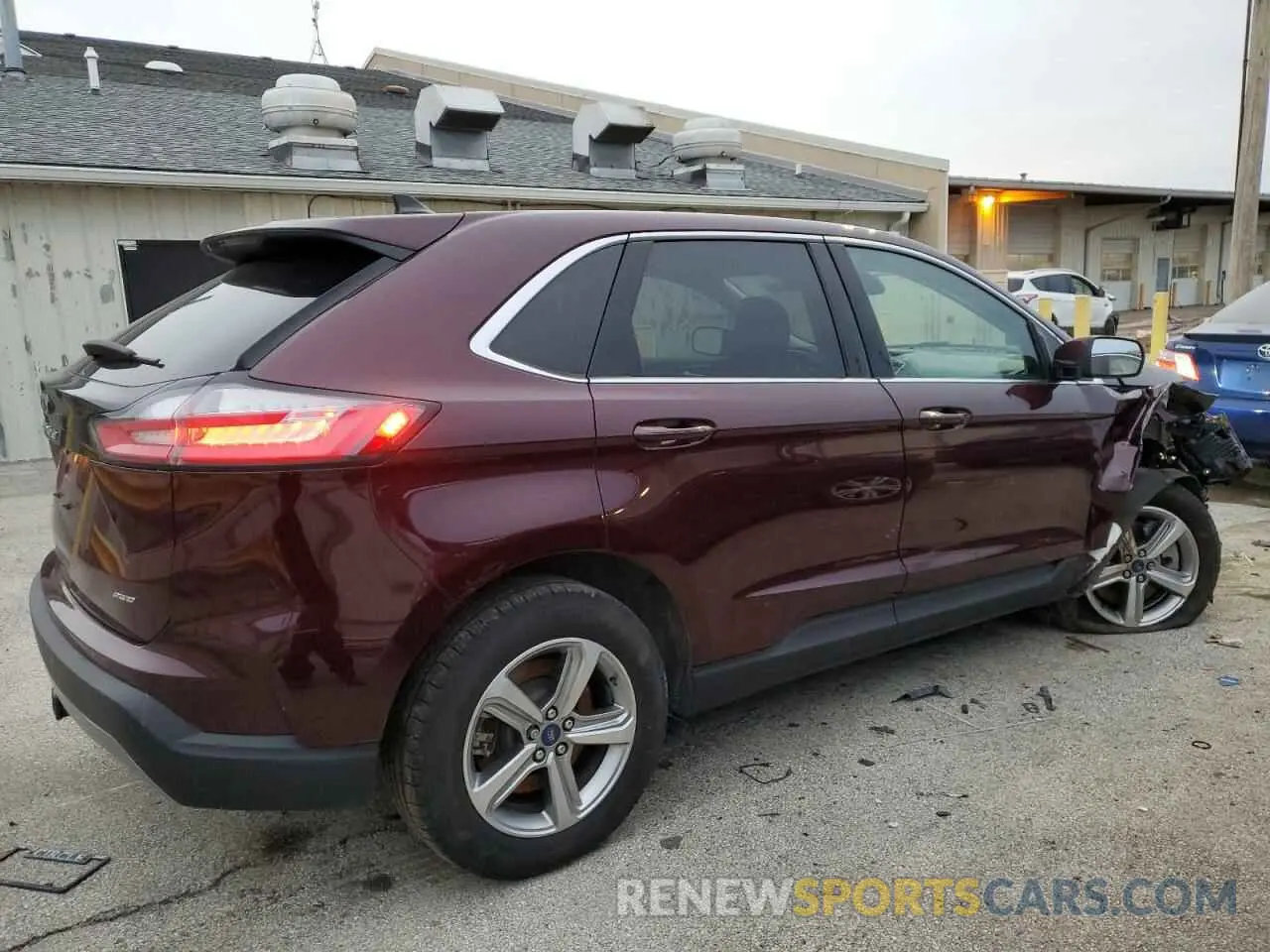 3 Photograph of a damaged car 2FMPK4J97MBA65912 FORD EDGE 2021