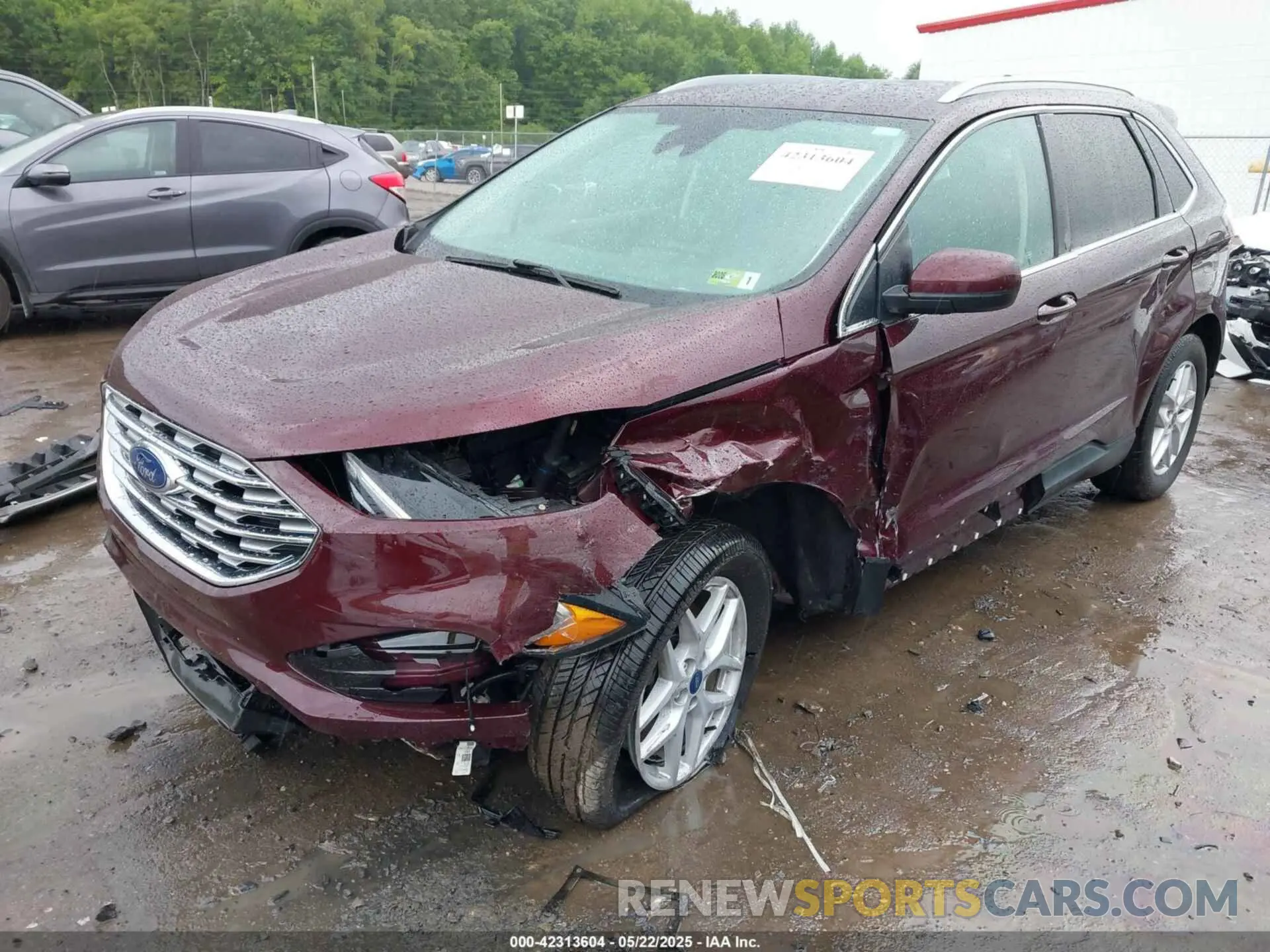 2 Photograph of a damaged car 2FMPK4J98MBA14239 FORD EDGE 2021