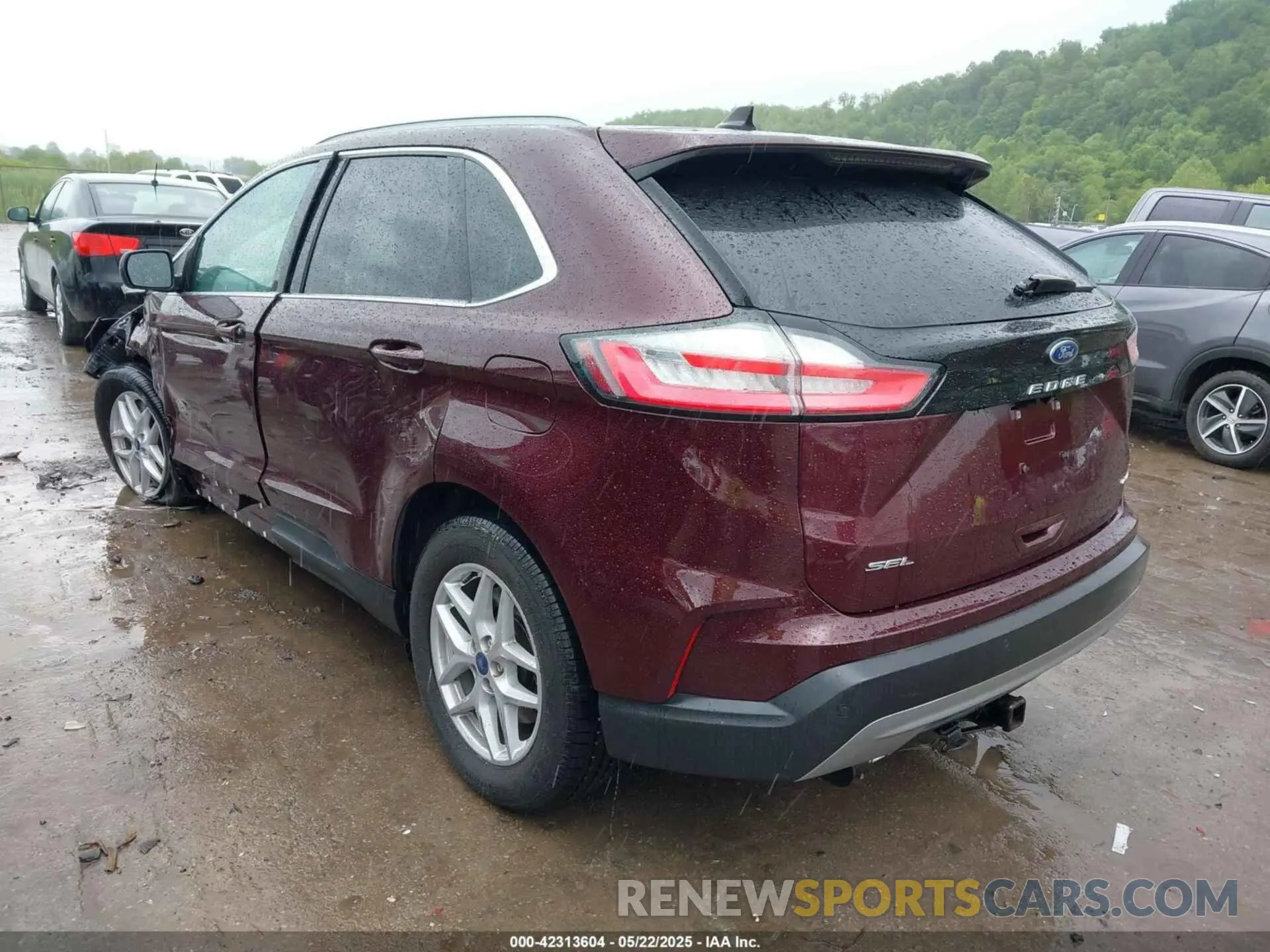 3 Photograph of a damaged car 2FMPK4J98MBA14239 FORD EDGE 2021