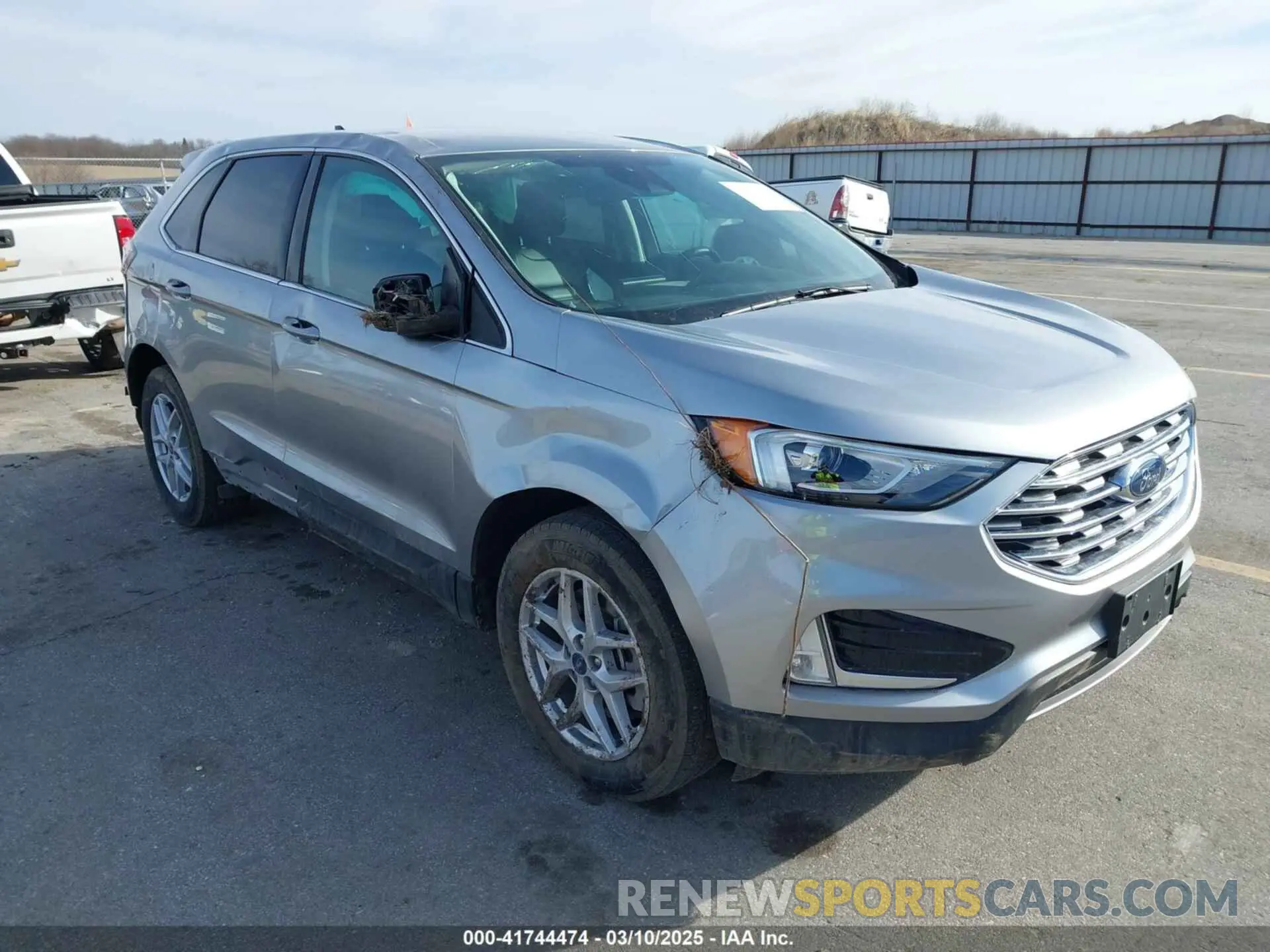 1 Photograph of a damaged car 2FMPK4J98MBA35592 FORD EDGE 2021