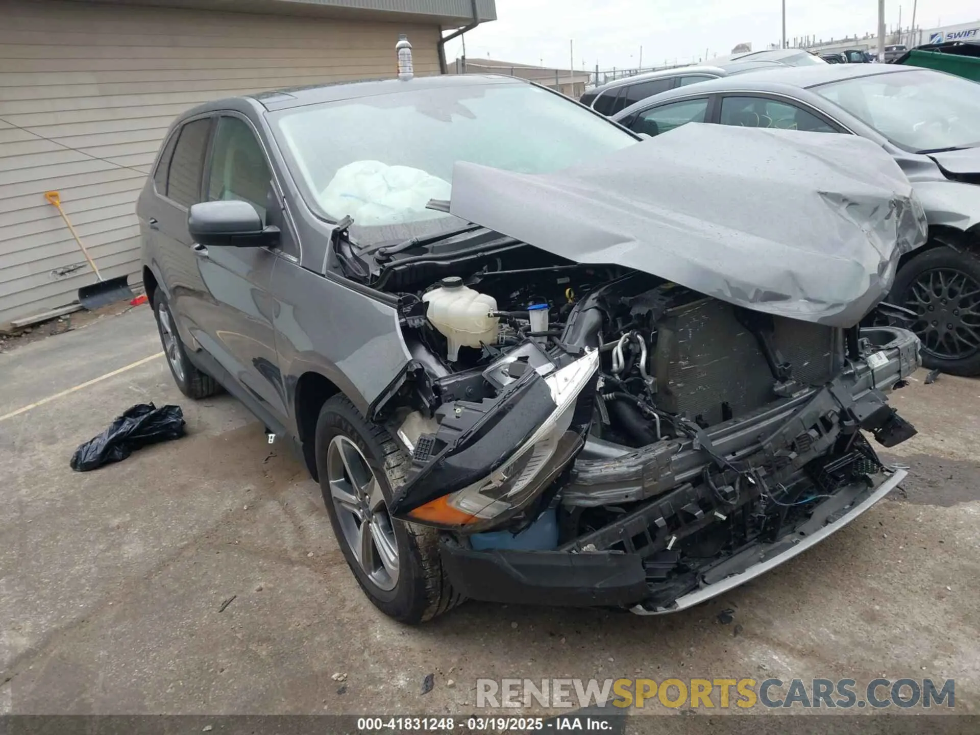 1 Photograph of a damaged car 2FMPK4J99MBA20468 FORD EDGE 2021