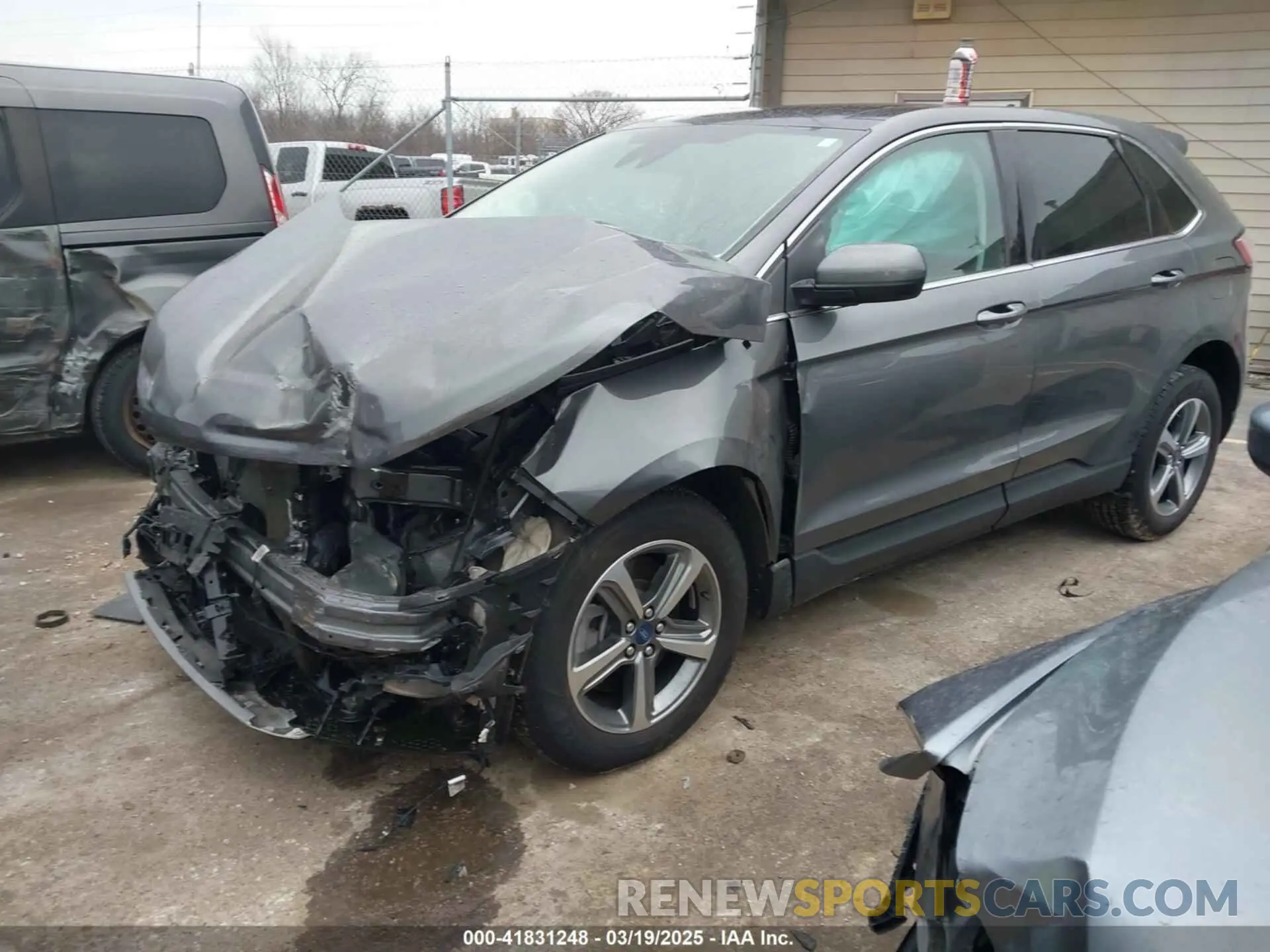 2 Photograph of a damaged car 2FMPK4J99MBA20468 FORD EDGE 2021