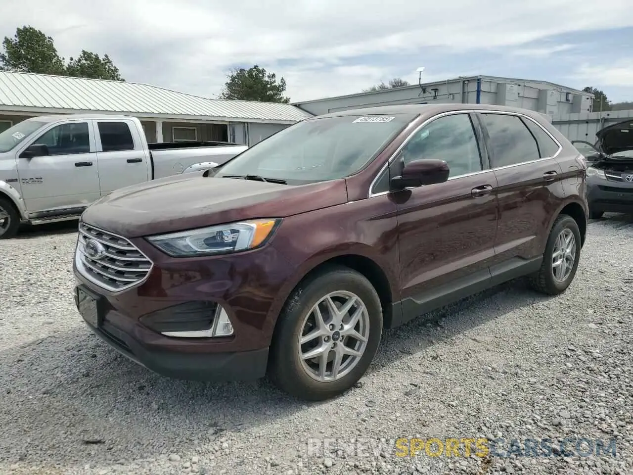 1 Photograph of a damaged car 2FMPK4J9XMBA02206 FORD EDGE 2021