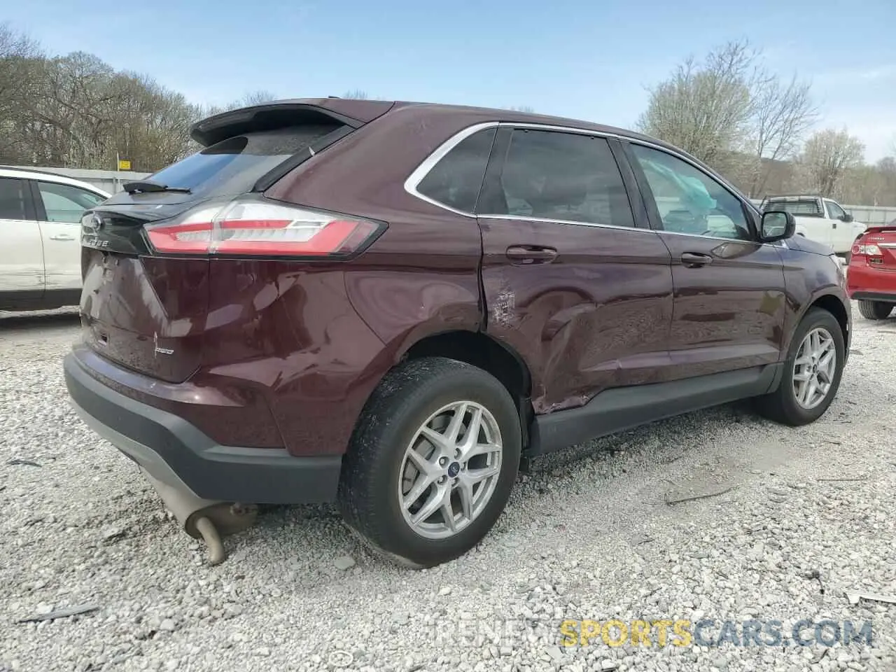 3 Photograph of a damaged car 2FMPK4J9XMBA02206 FORD EDGE 2021