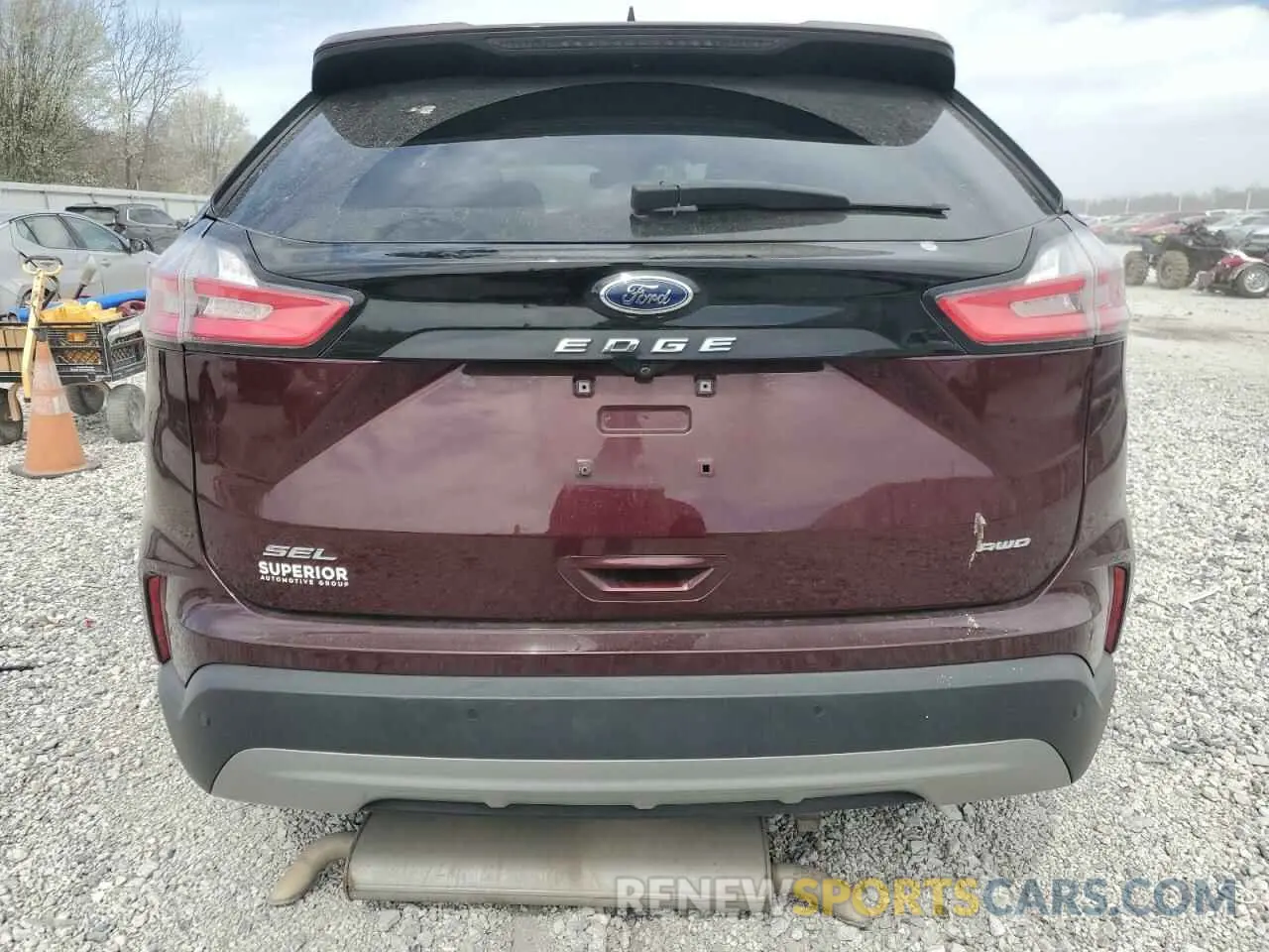 6 Photograph of a damaged car 2FMPK4J9XMBA02206 FORD EDGE 2021