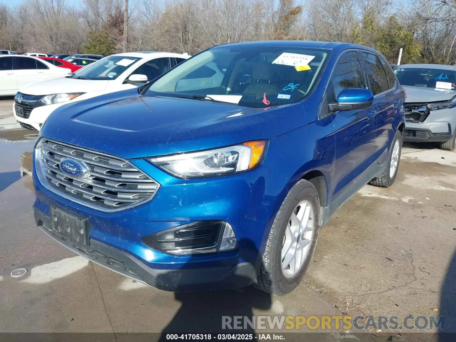 2 Photograph of a damaged car 2FMPK4J9XMBA54175 FORD EDGE 2021