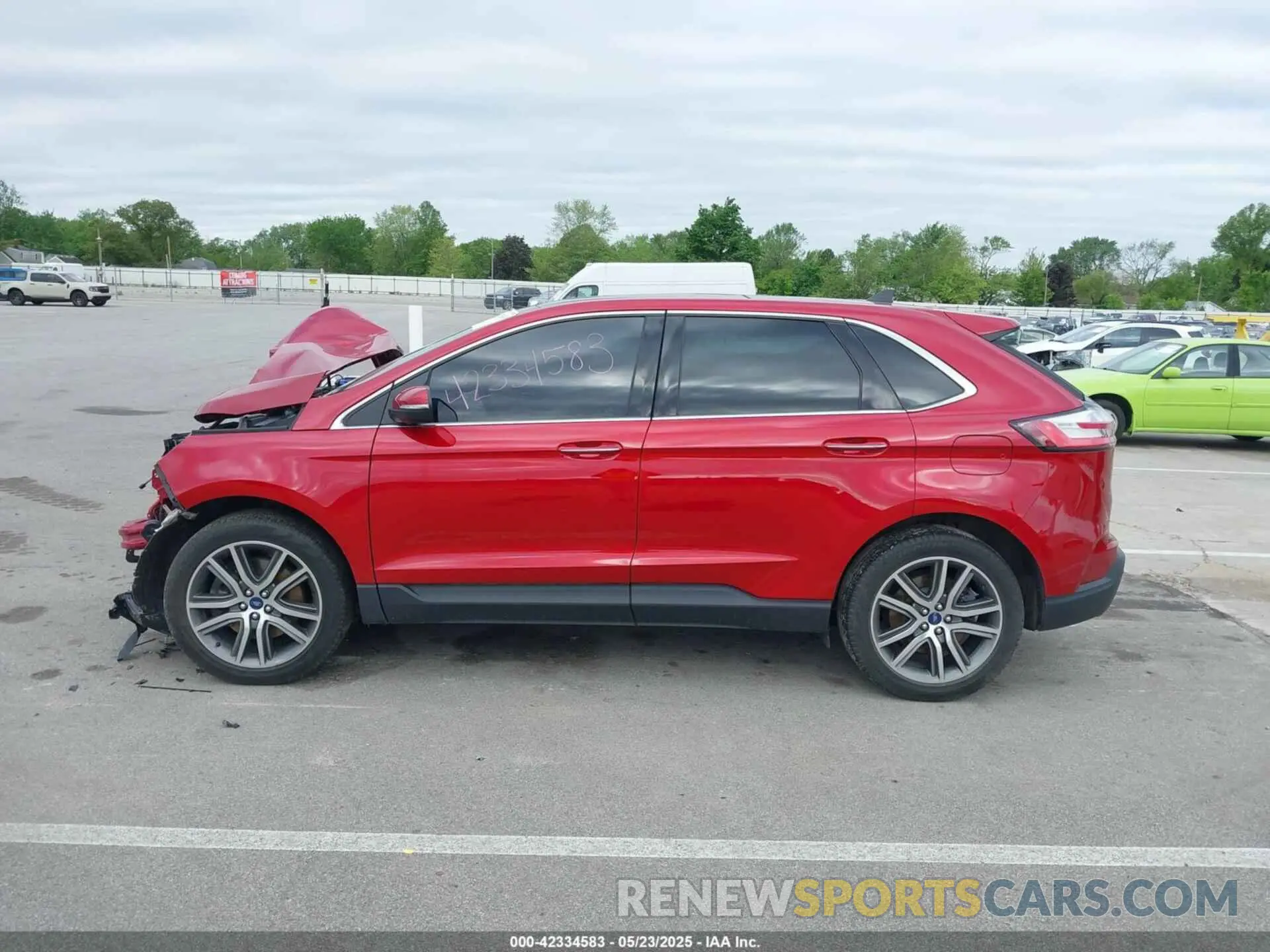 15 Photograph of a damaged car 2FMPK4K91MBA16896 FORD EDGE 2021