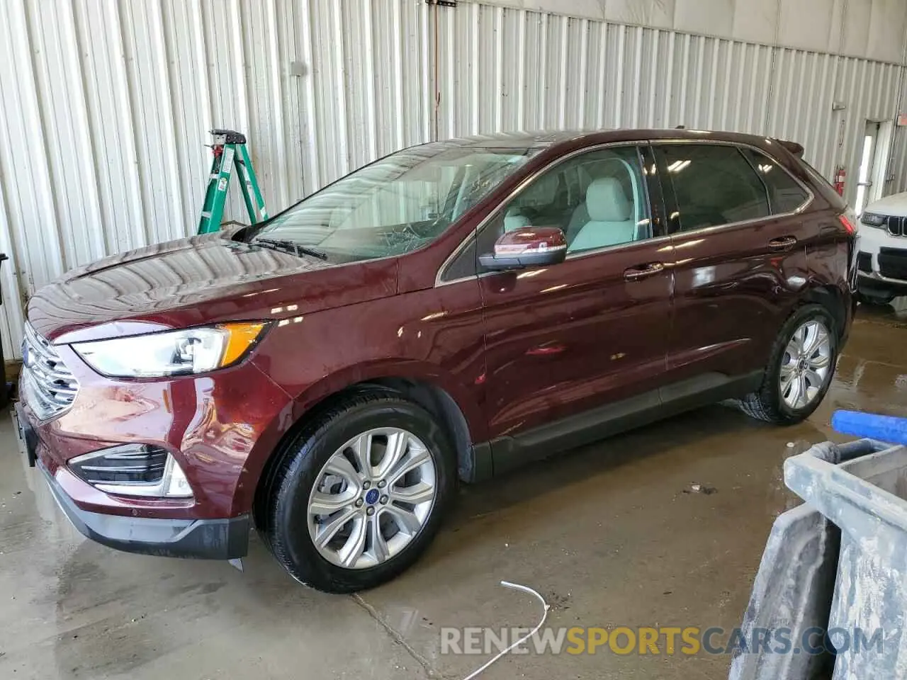 1 Photograph of a damaged car 2FMPK4K92MBA52077 FORD EDGE 2021