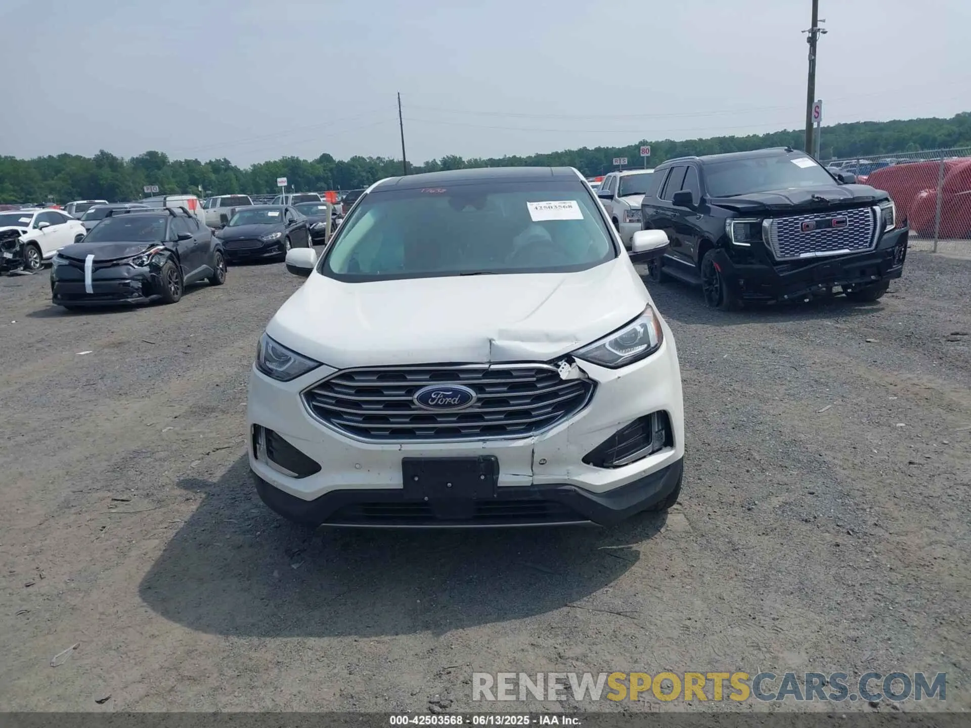12 Photograph of a damaged car 2FMPK4K93MBA13403 FORD EDGE 2021