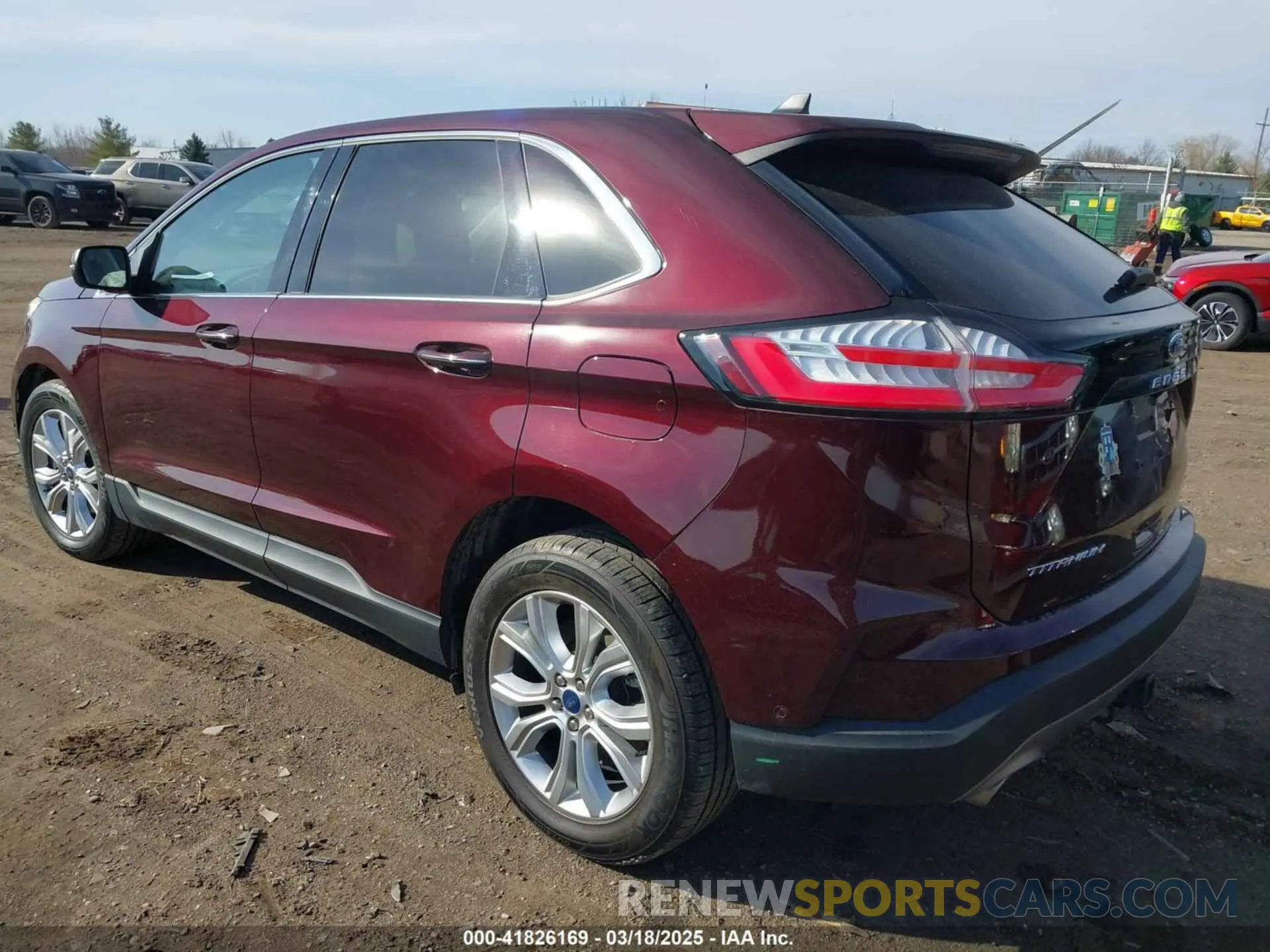 3 Photograph of a damaged car 2FMPK4K93MBA44120 FORD EDGE 2021