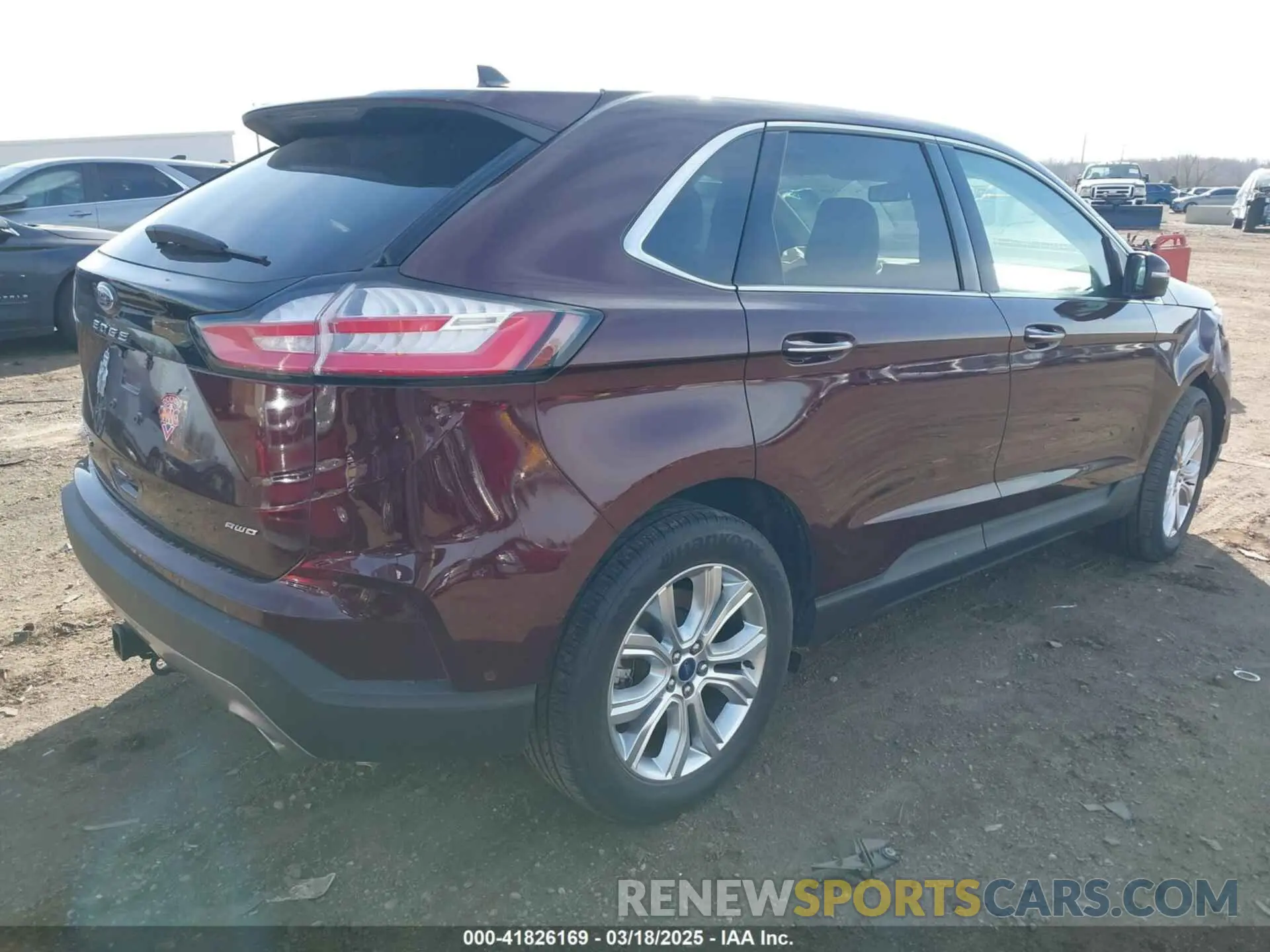 4 Photograph of a damaged car 2FMPK4K93MBA44120 FORD EDGE 2021