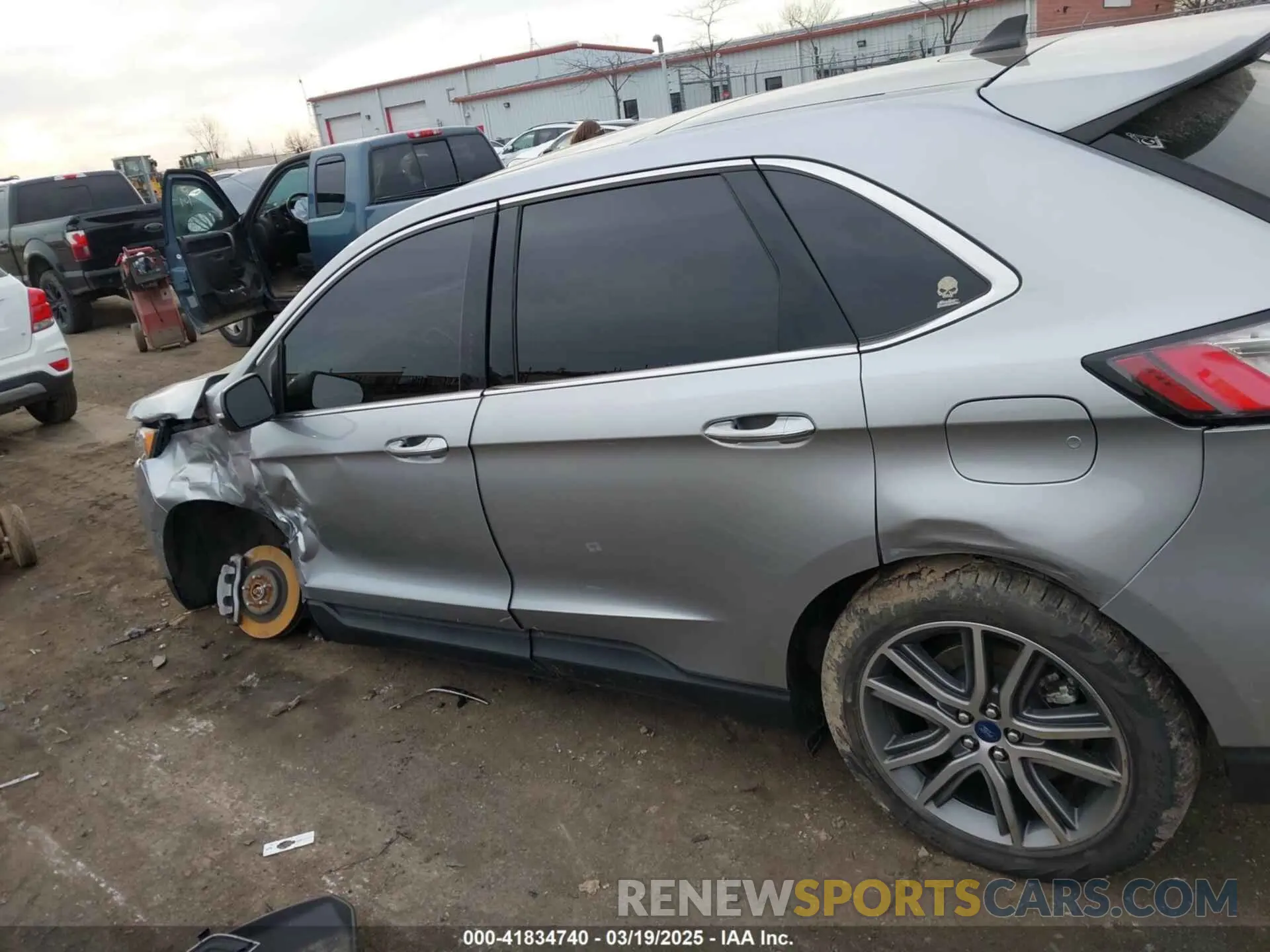 14 Photograph of a damaged car 2FMPK4K94MBA32297 FORD EDGE 2021