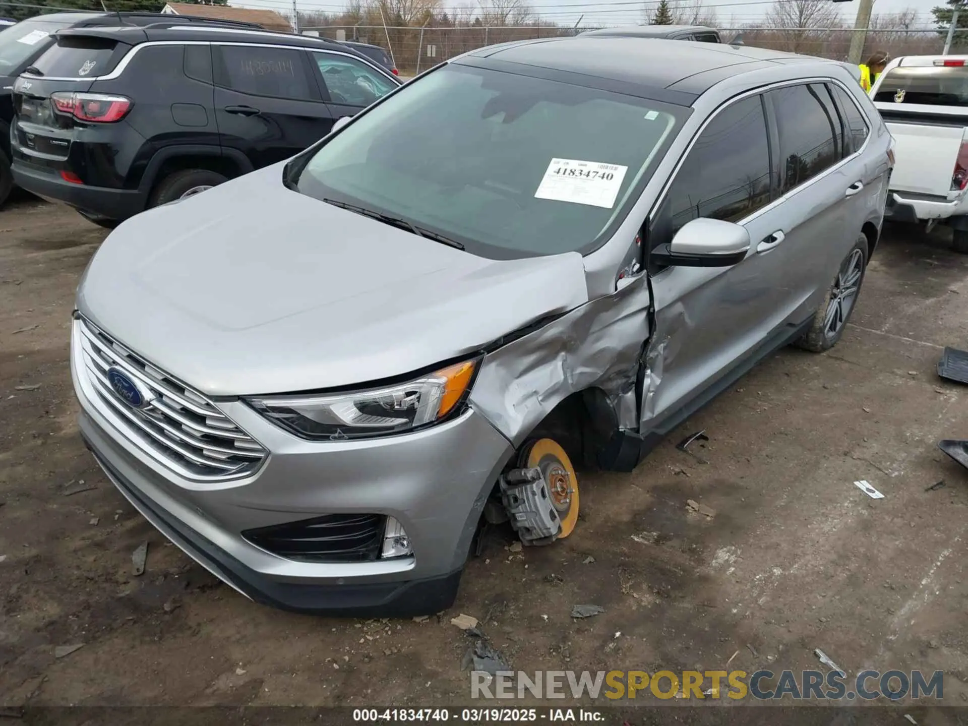 2 Photograph of a damaged car 2FMPK4K94MBA32297 FORD EDGE 2021